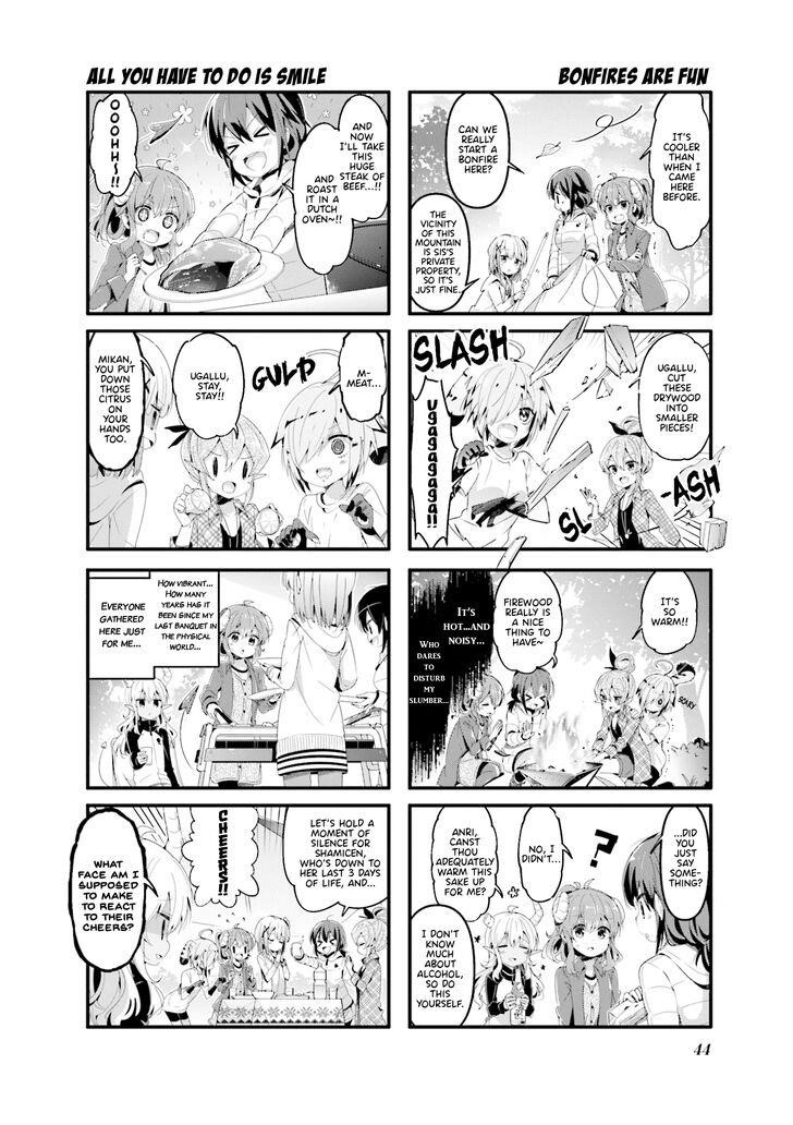 Machikado Mazoku Chapter 57 - Page 4