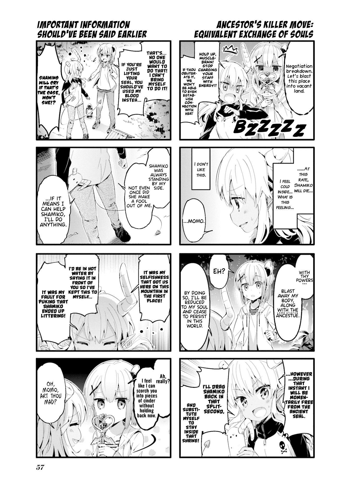 Machikado Mazoku Chapter 58 - Page 9