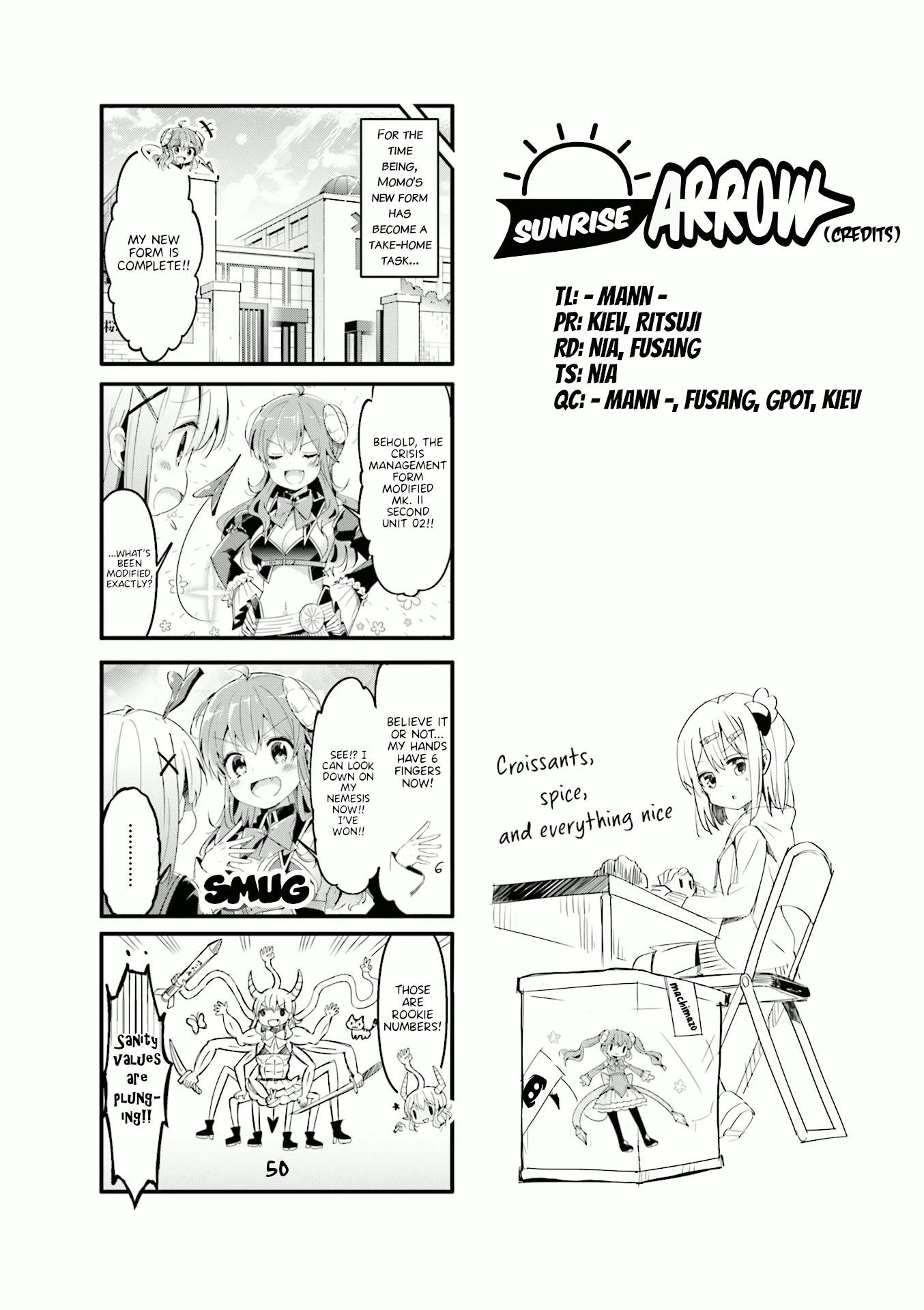 Machikado Mazoku Chapter 59 - Page 9