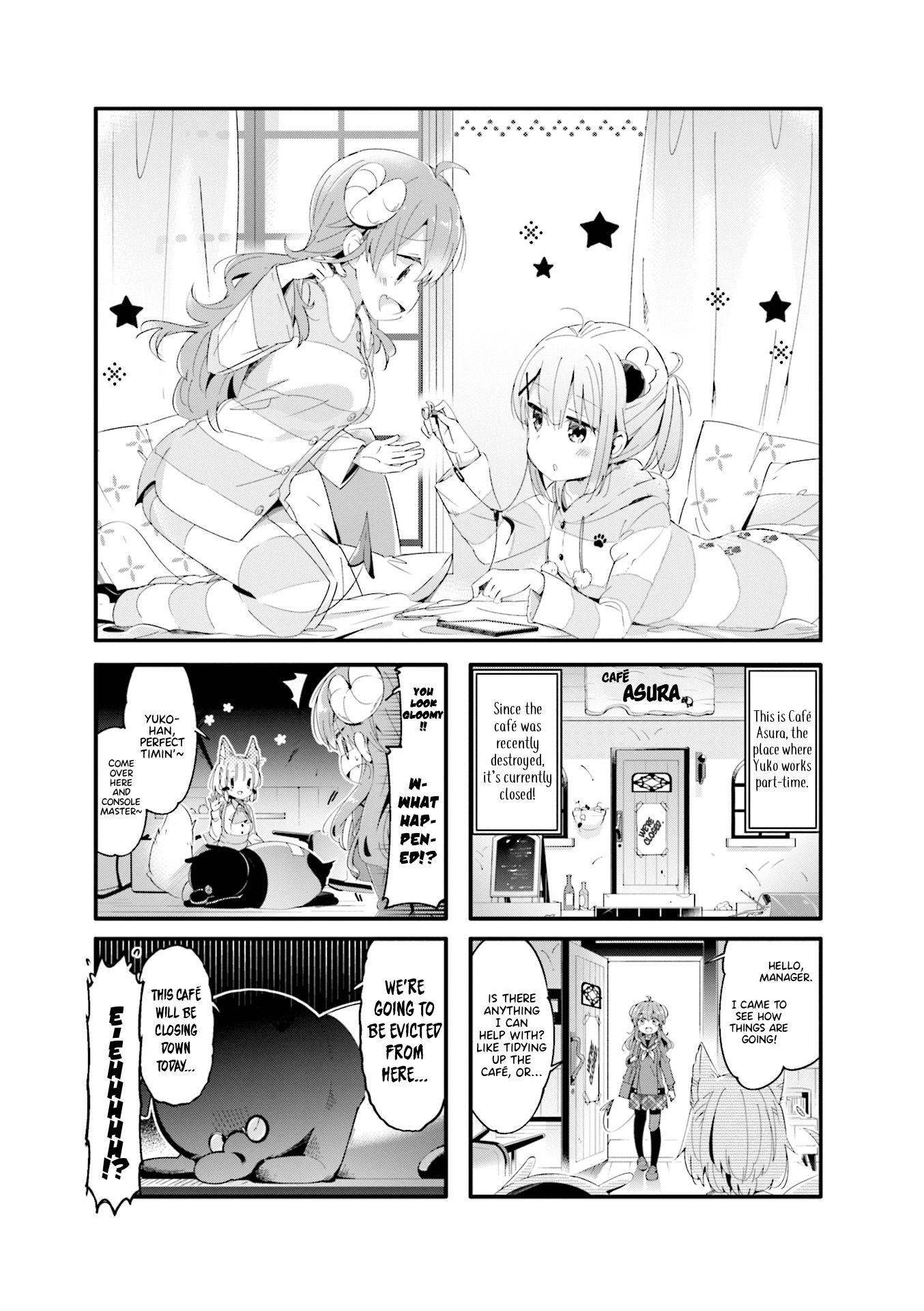 Machikado Mazoku Chapter 60 - Page 1