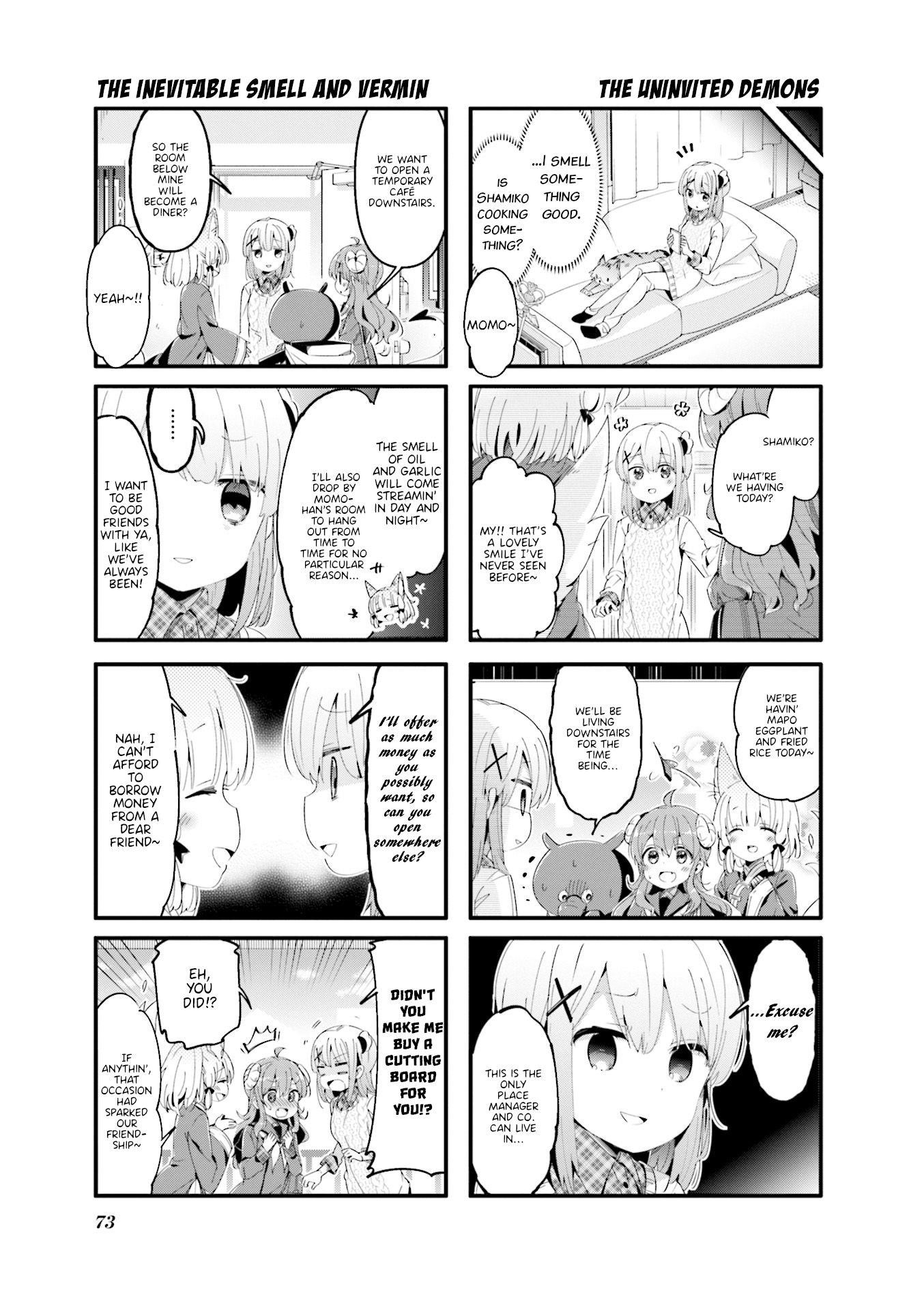 Machikado Mazoku Chapter 60 - Page 3