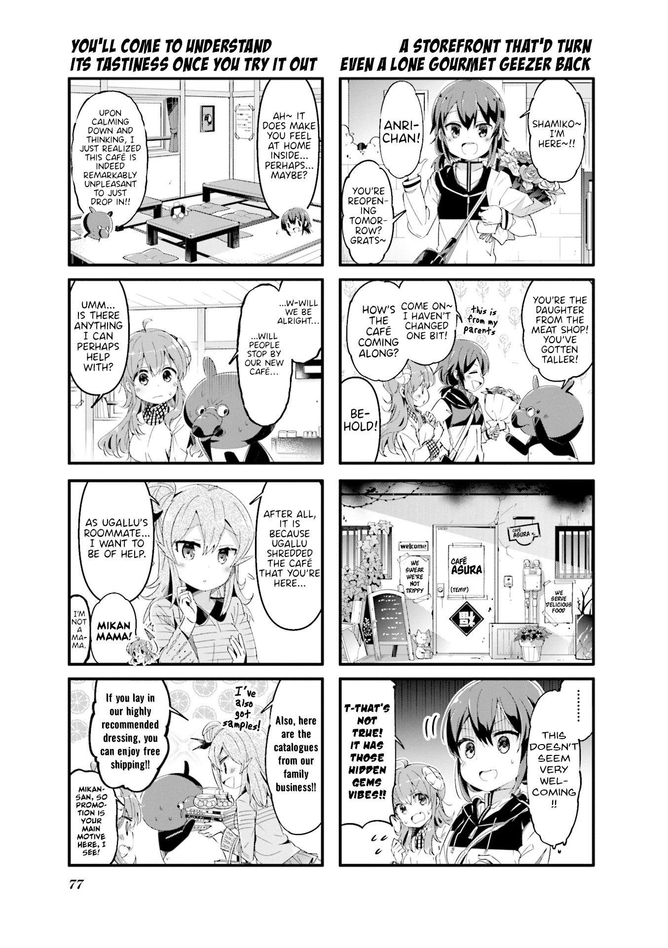 Machikado Mazoku Chapter 60 - Page 7