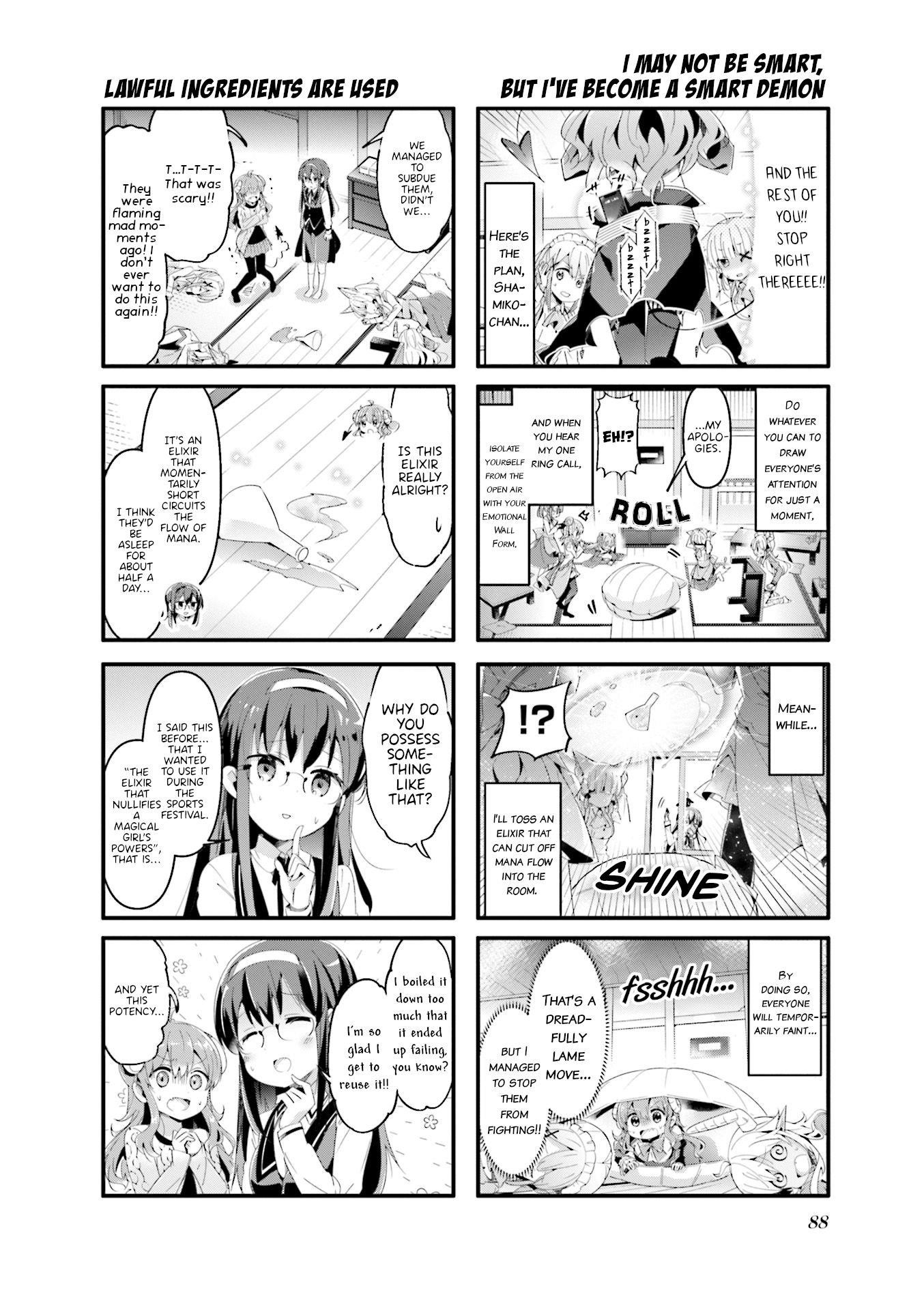 Machikado Mazoku Chapter 61 - Page 8