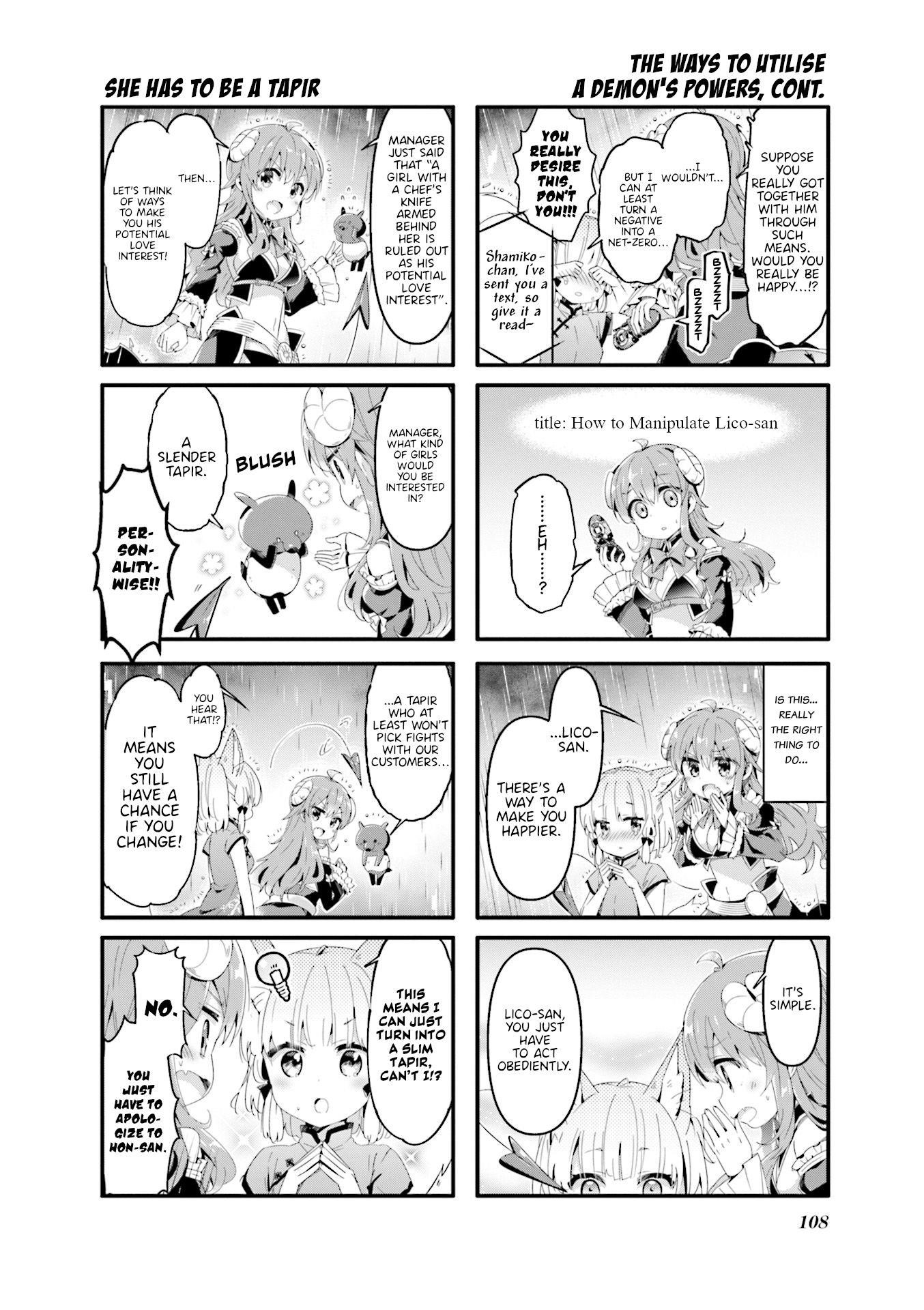 Machikado Mazoku Chapter 63 - Page 8