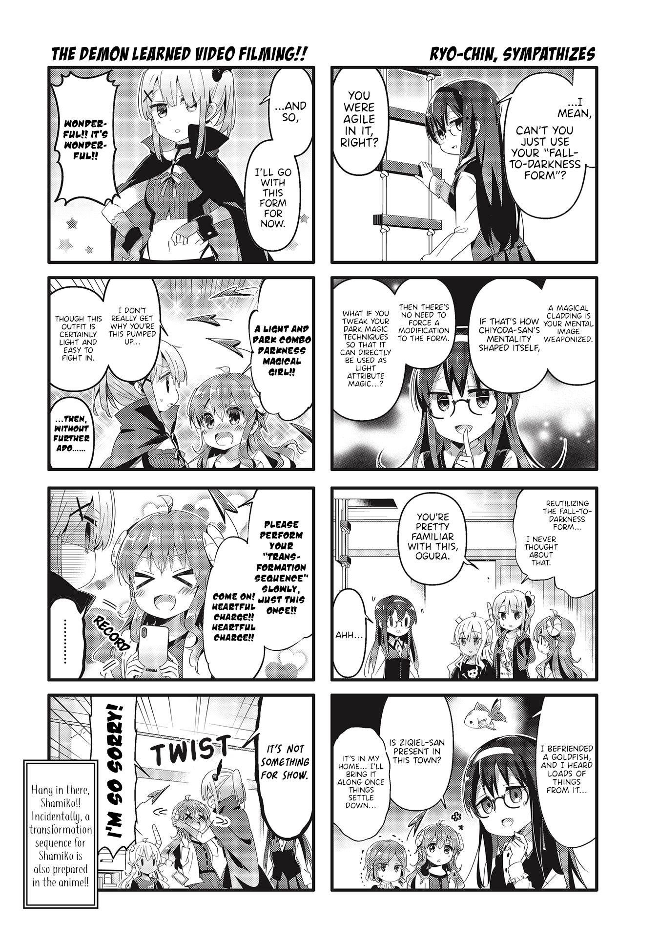 Machikado Mazoku Chapter 66 - Page 8