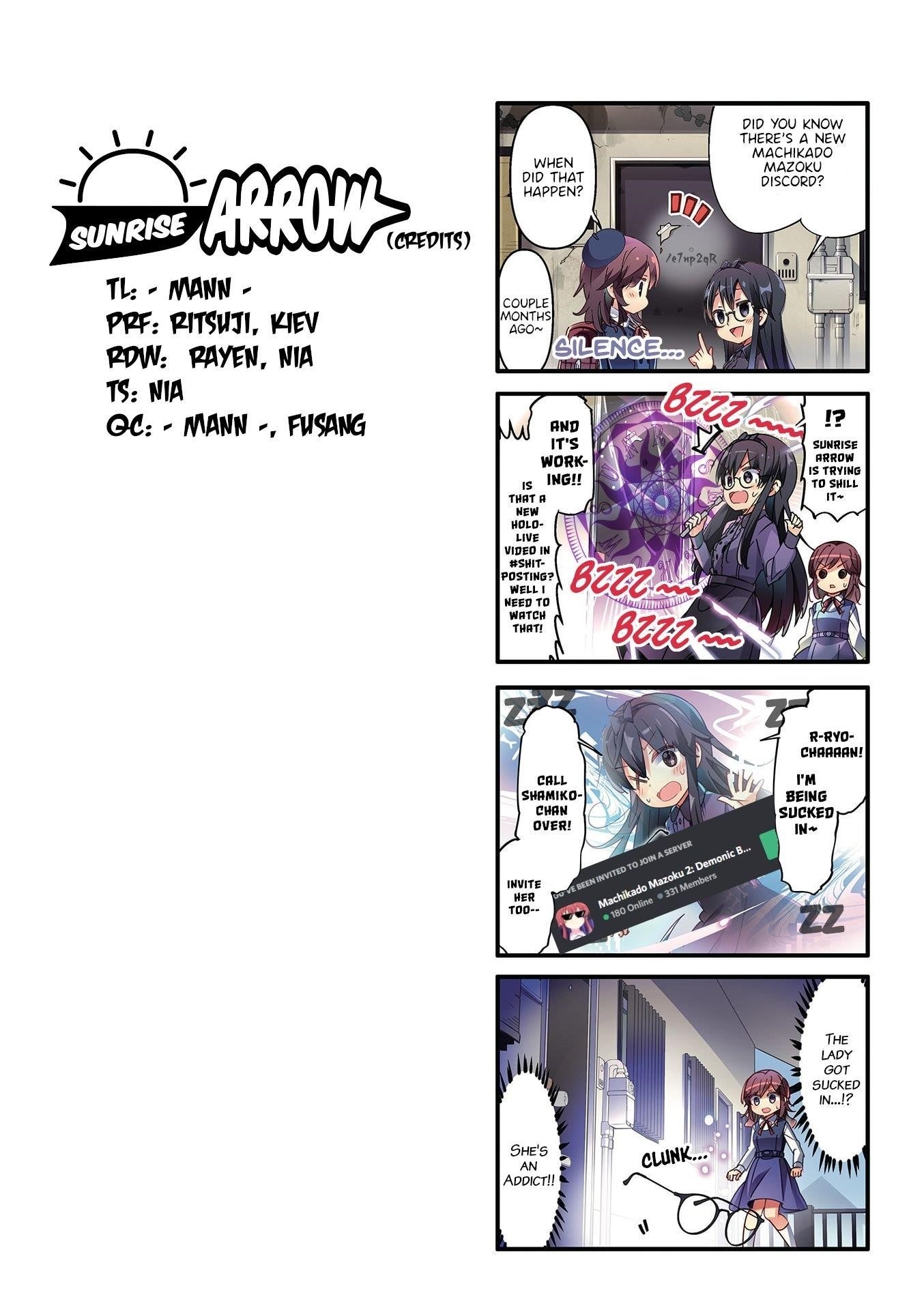 Machikado Mazoku Chapter 67 - Page 10