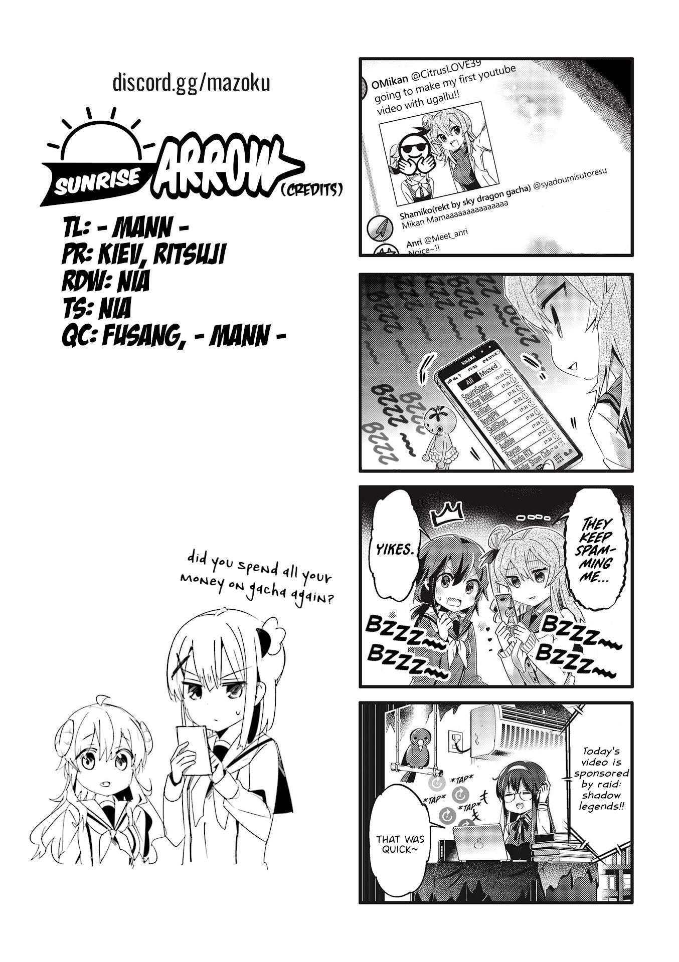 Machikado Mazoku Chapter 68.5 - Page 7