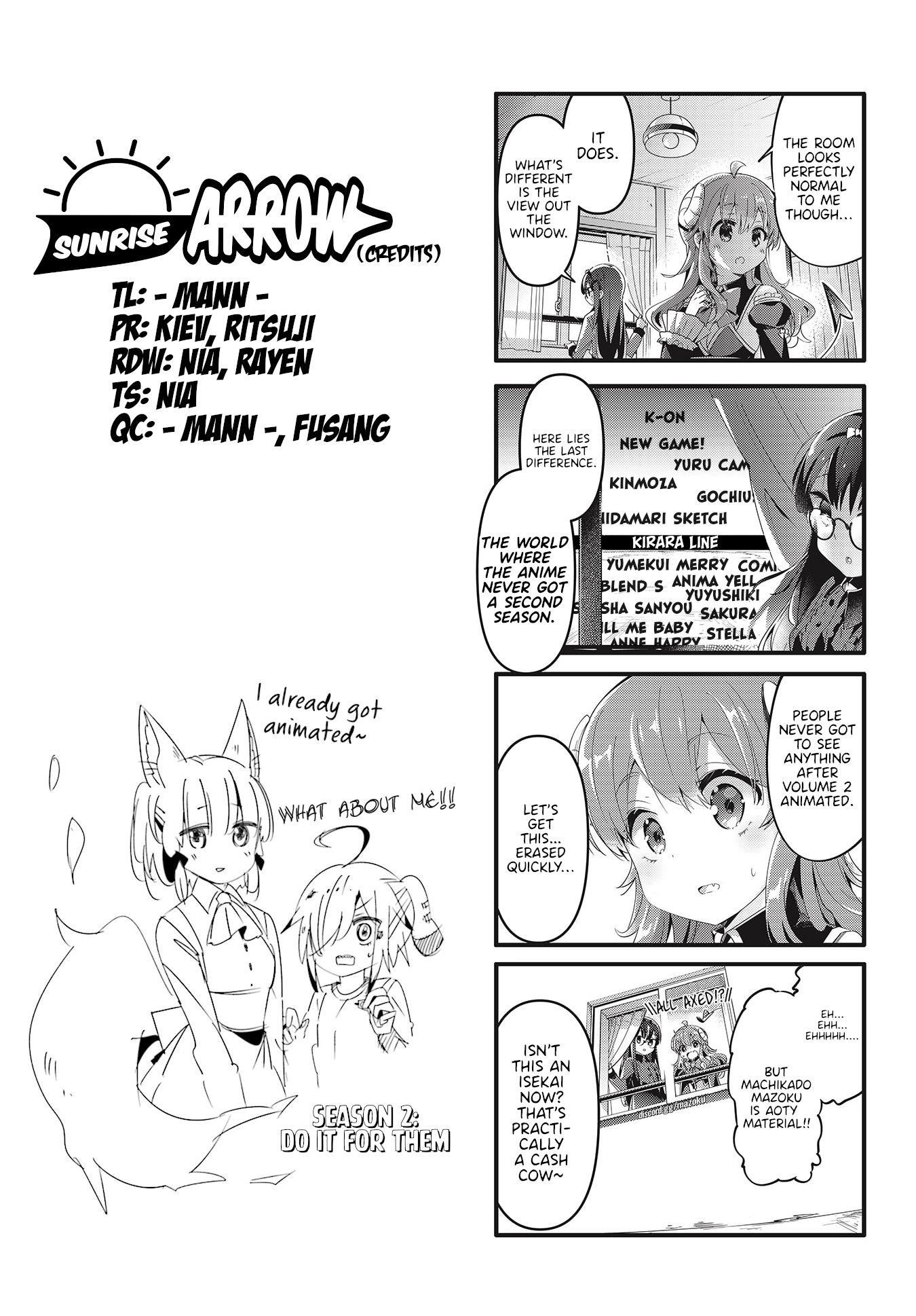 Machikado Mazoku Chapter 69 - Page 9