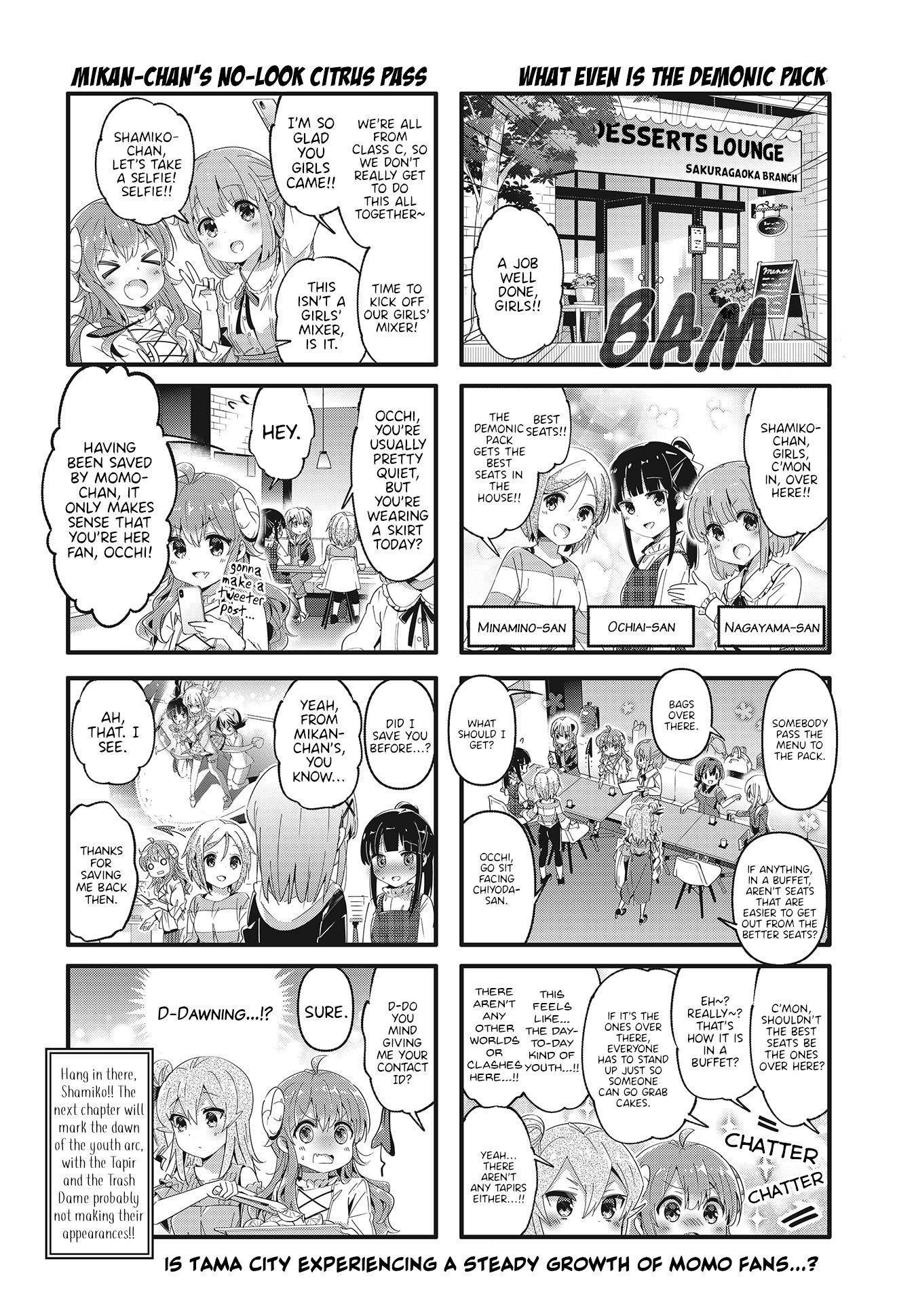 Machikado Mazoku Chapter 72 - Page 8