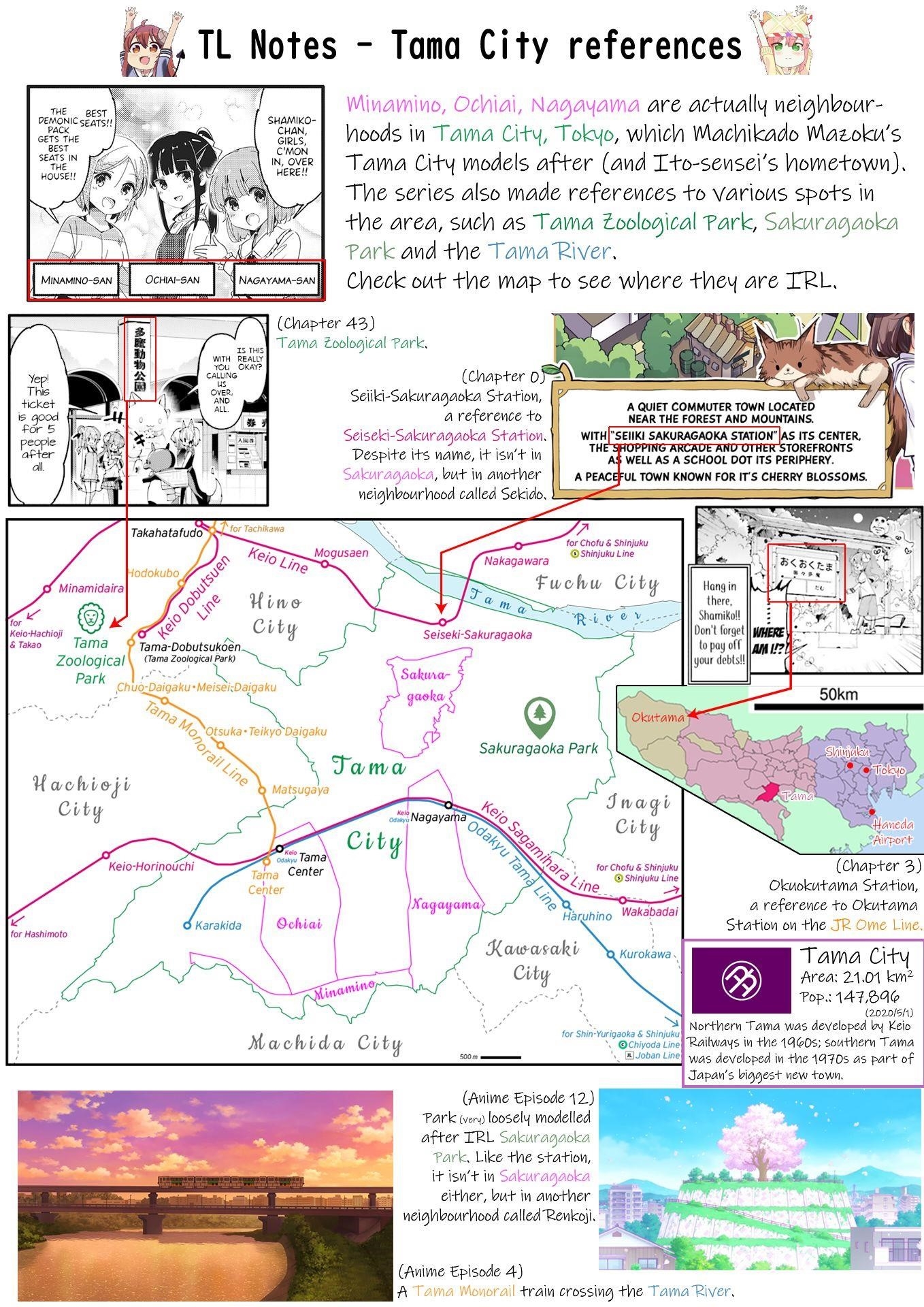 Machikado Mazoku Chapter 72 - Page 9