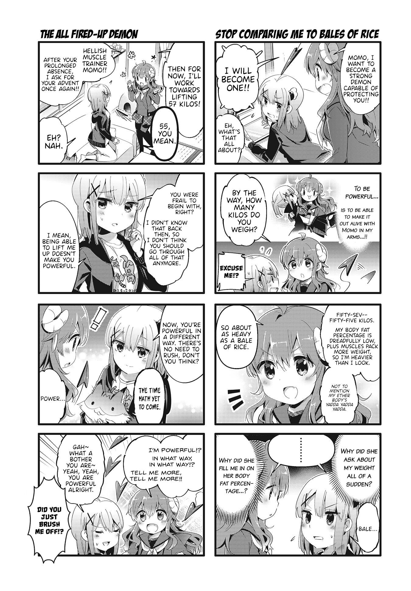 Machikado Mazoku Chapter 78 - Page 3