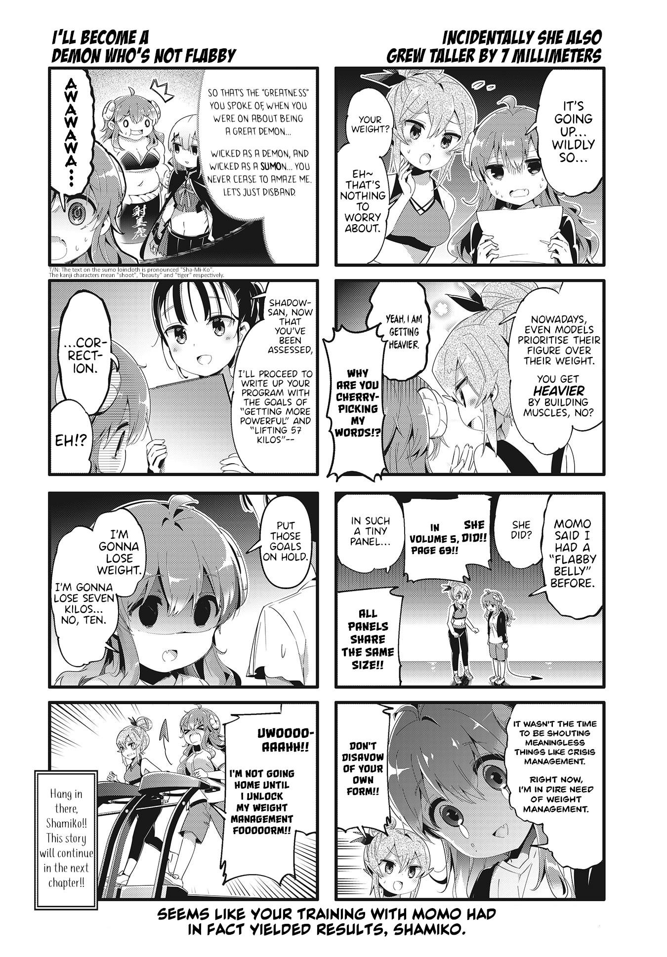 Machikado Mazoku Chapter 78 - Page 8