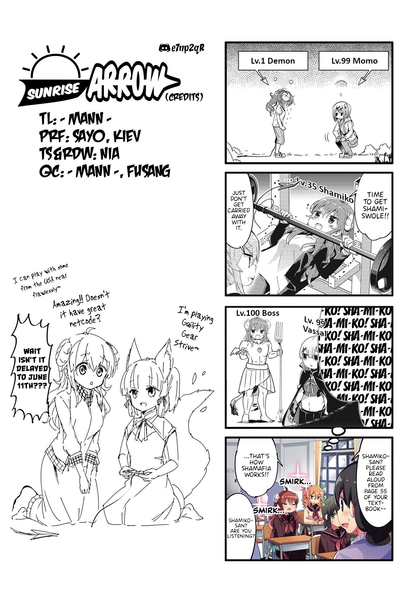 Machikado Mazoku Chapter 78 - Page 9