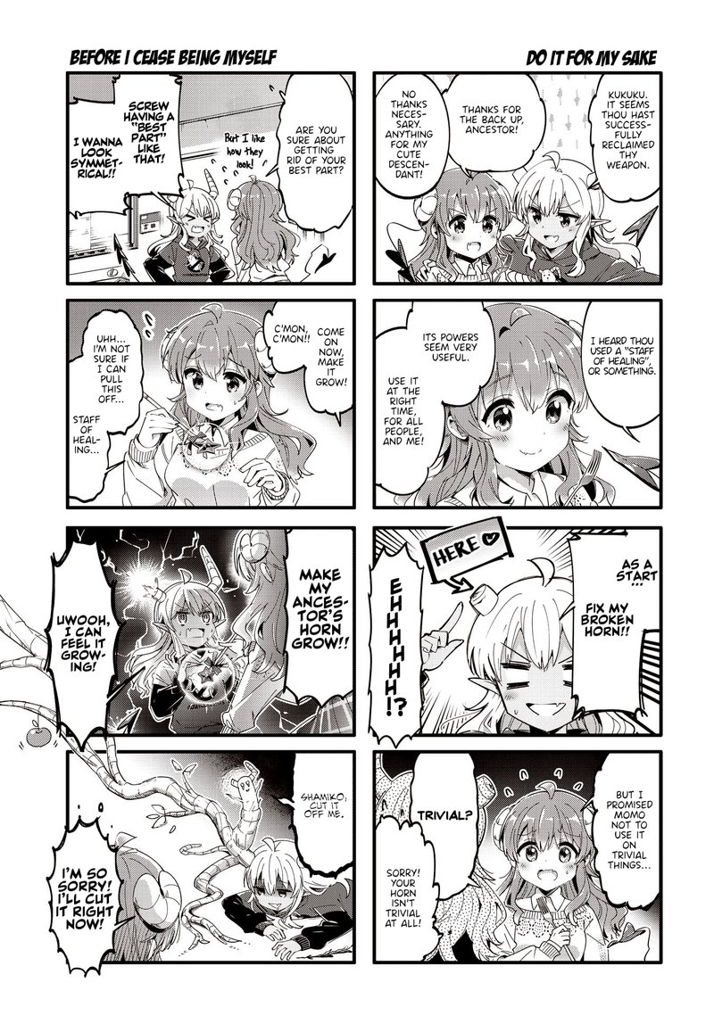 Machikado Mazoku Chapter 85 - Page 3