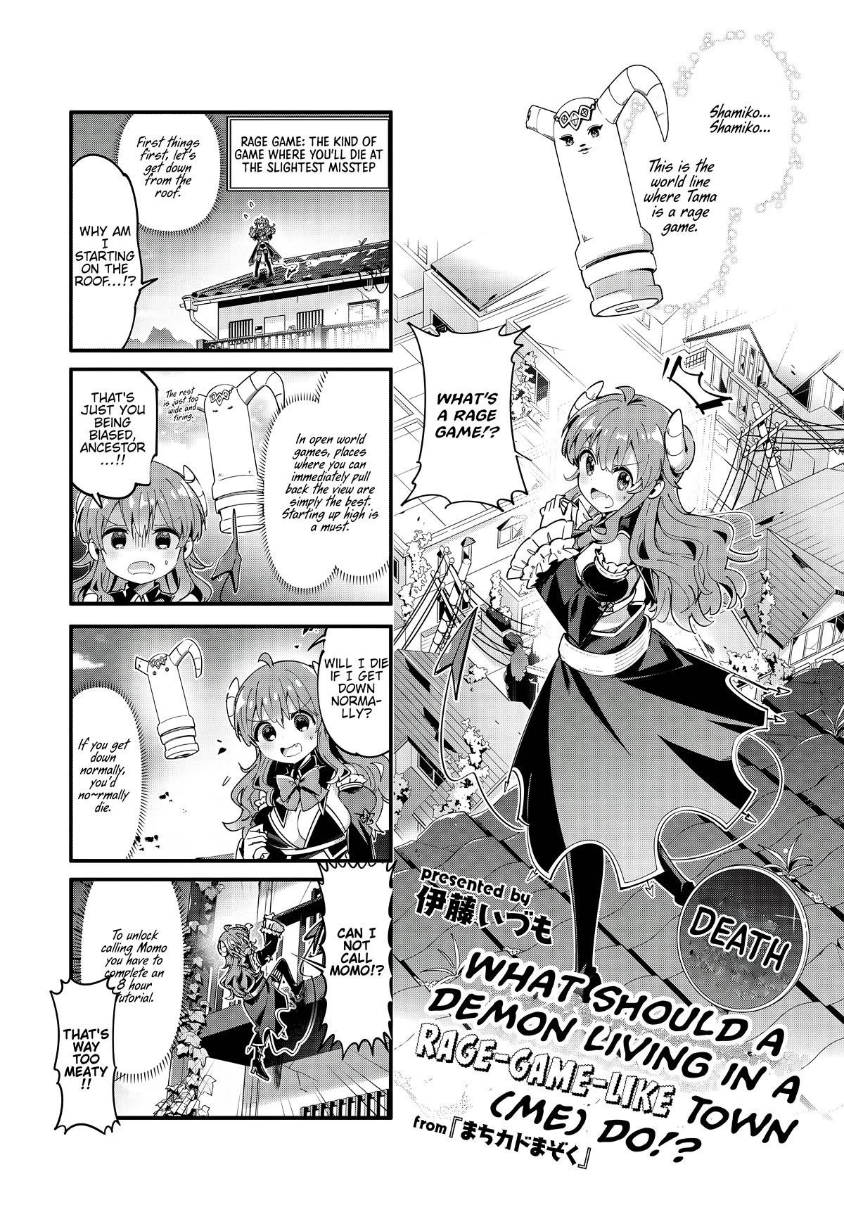 Machikado Mazoku Chapter 88.5 - Page 1