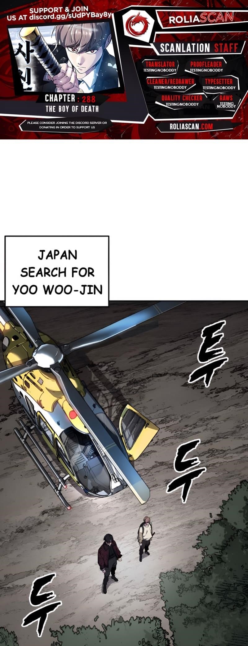 The Boy Of Death Chapter 288 - Page 1