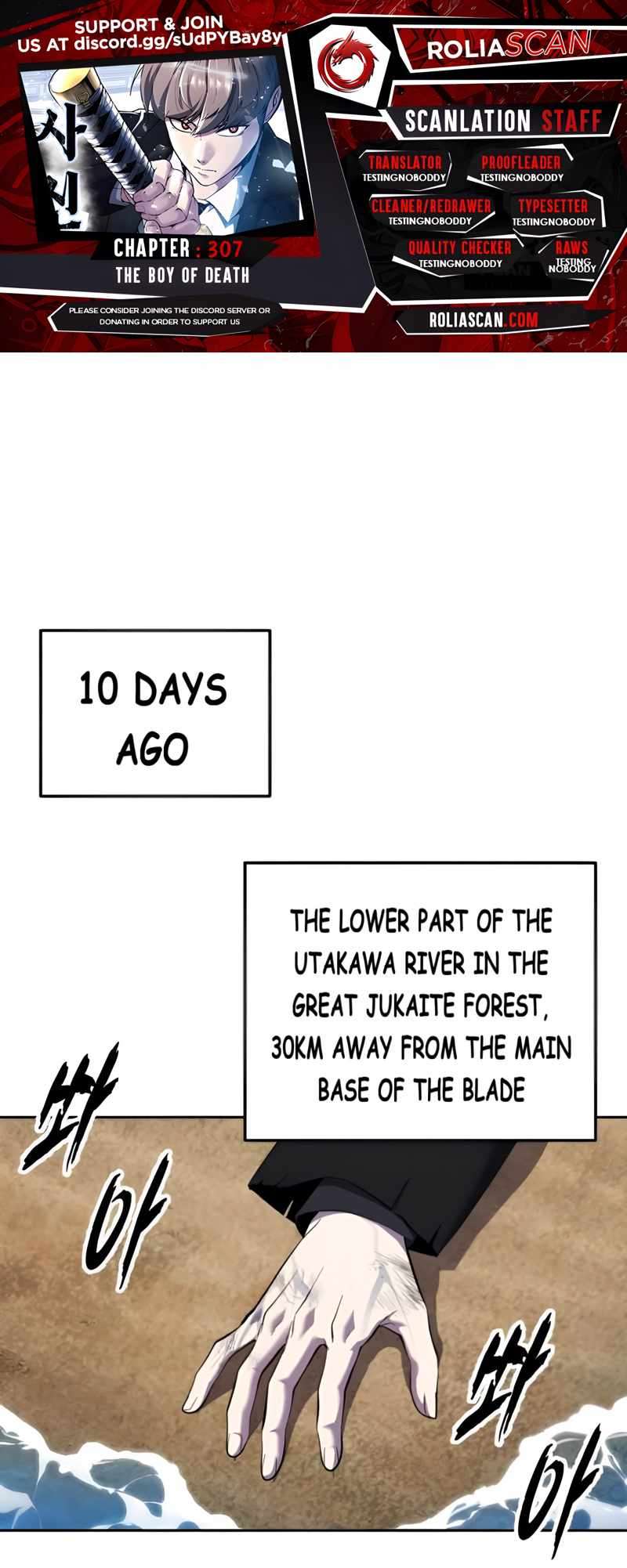 The Boy Of Death Chapter 307 - Page 1