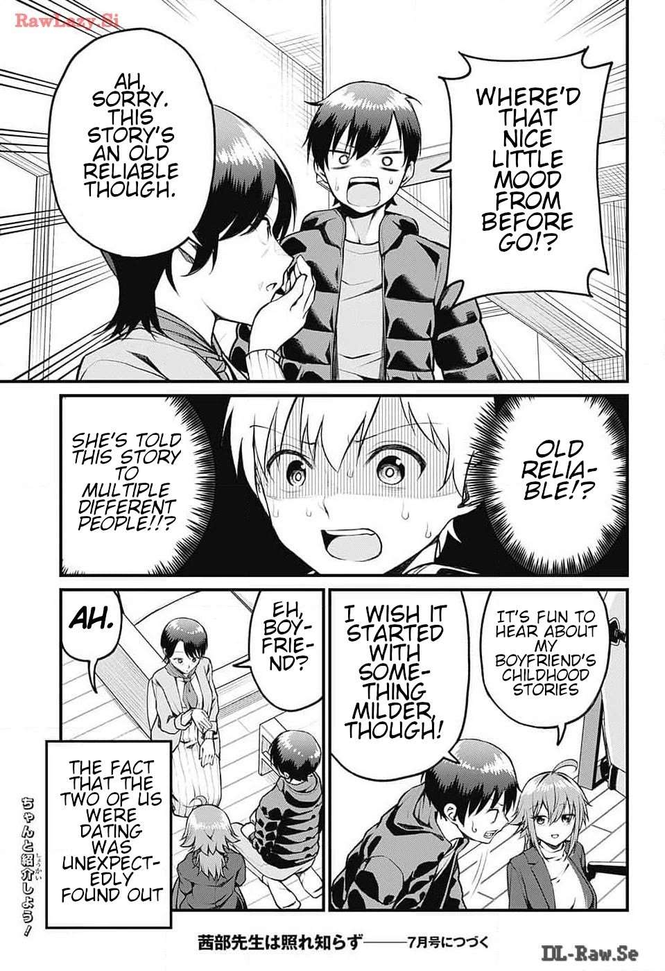 Akanabe-sensei Doesn’t Know about Embarrassment Chapter 13 - Page 14