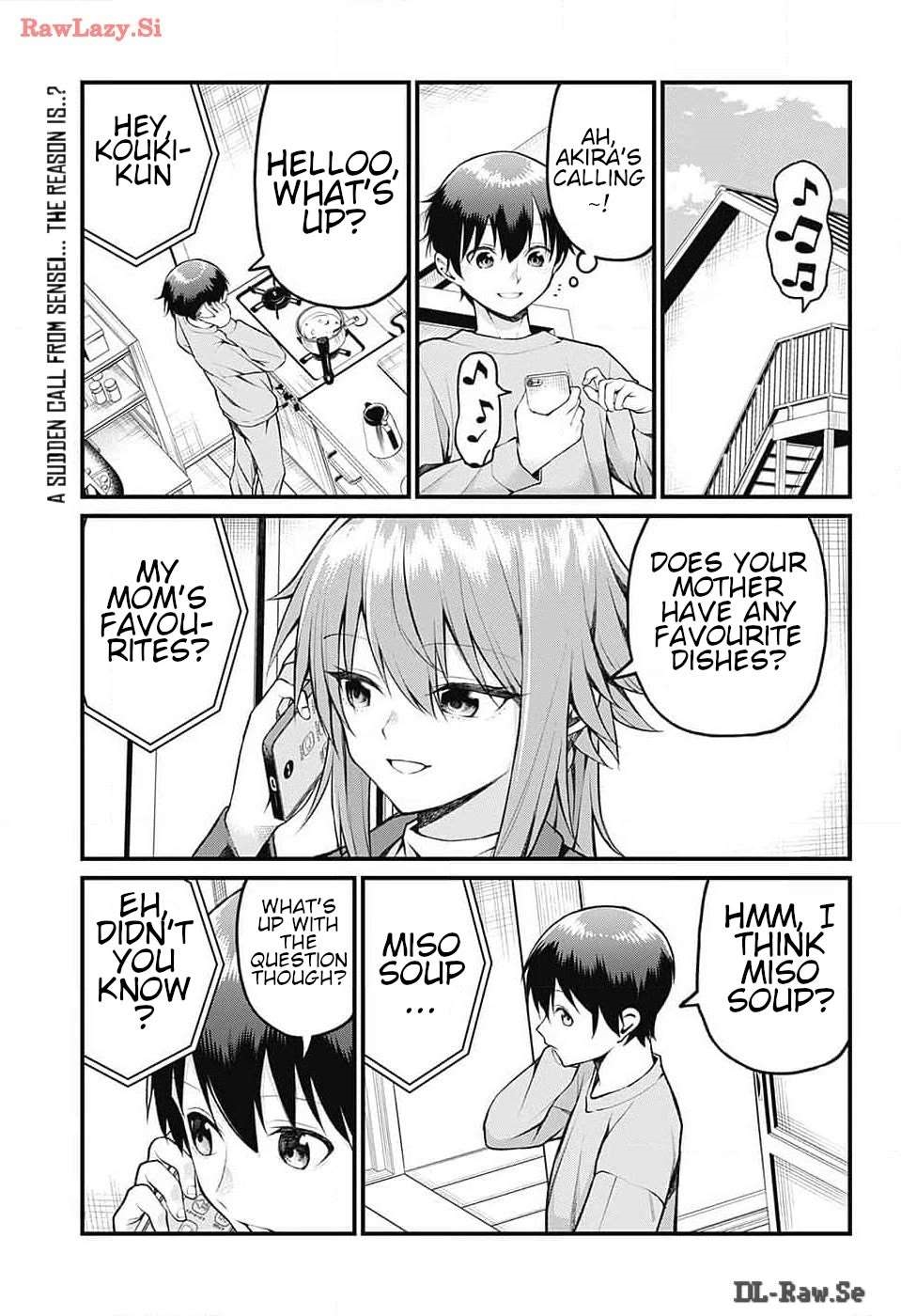 Akanabe-sensei Doesn’t Know about Embarrassment Chapter 13 - Page 2