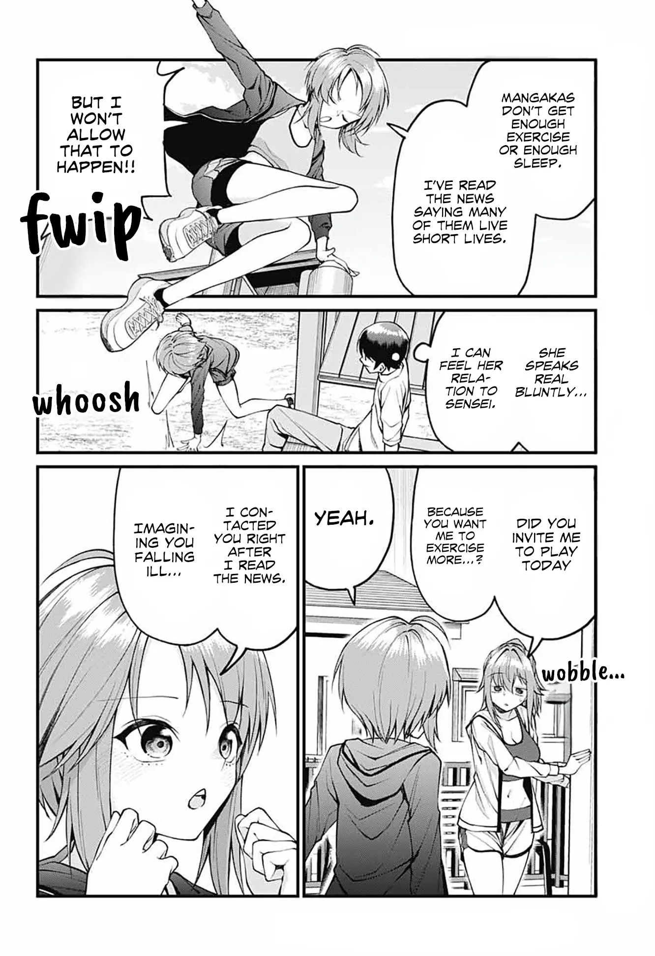 Akanabe-sensei Doesn’t Know about Embarrassment Chapter 18 - Page 10