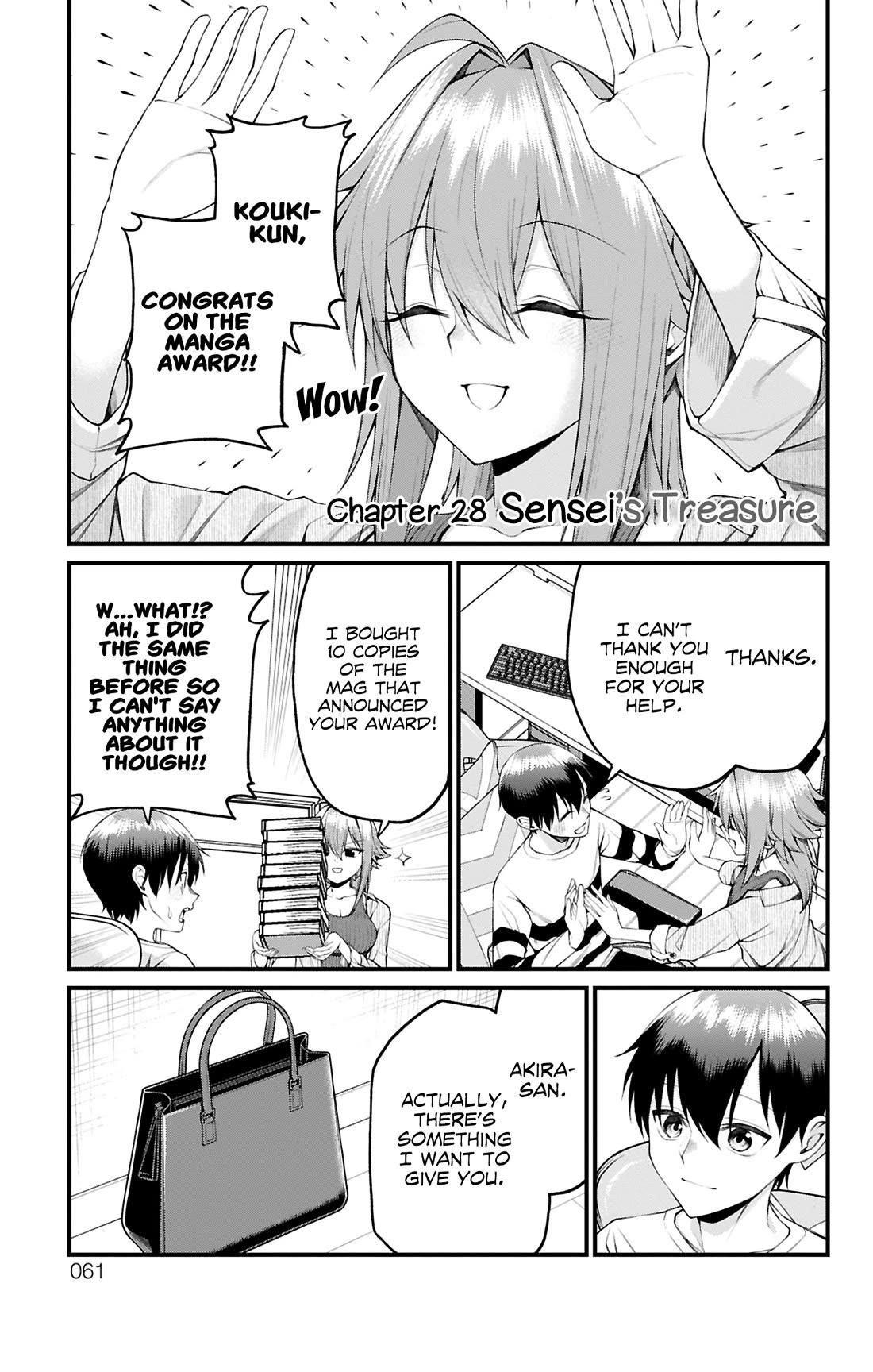 Akanabe-sensei Doesn’t Know about Embarrassment Chapter 28 - Page 1