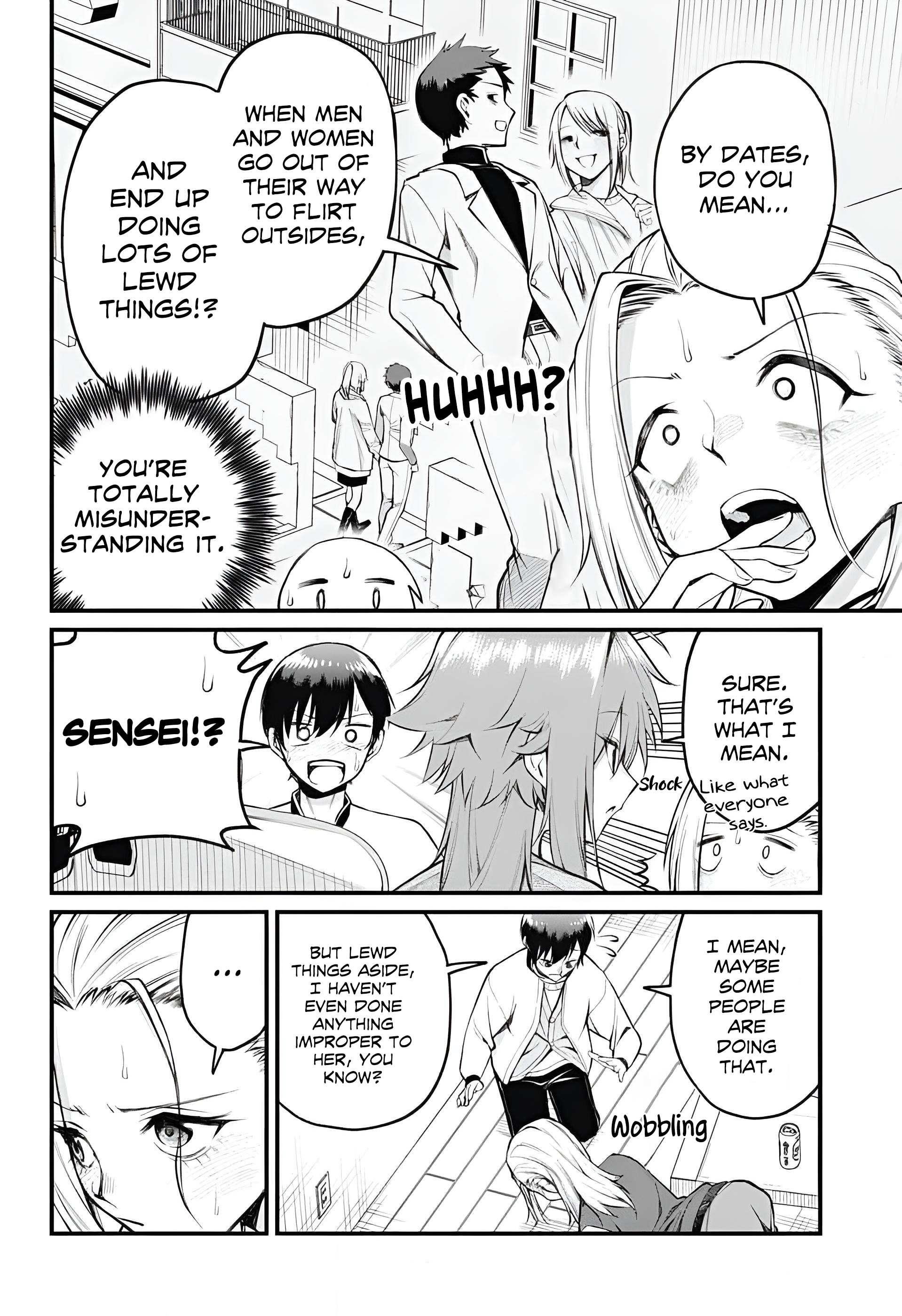 Akanabe-sensei Doesn’t Know about Embarrassment Chapter 8 - Page 8
