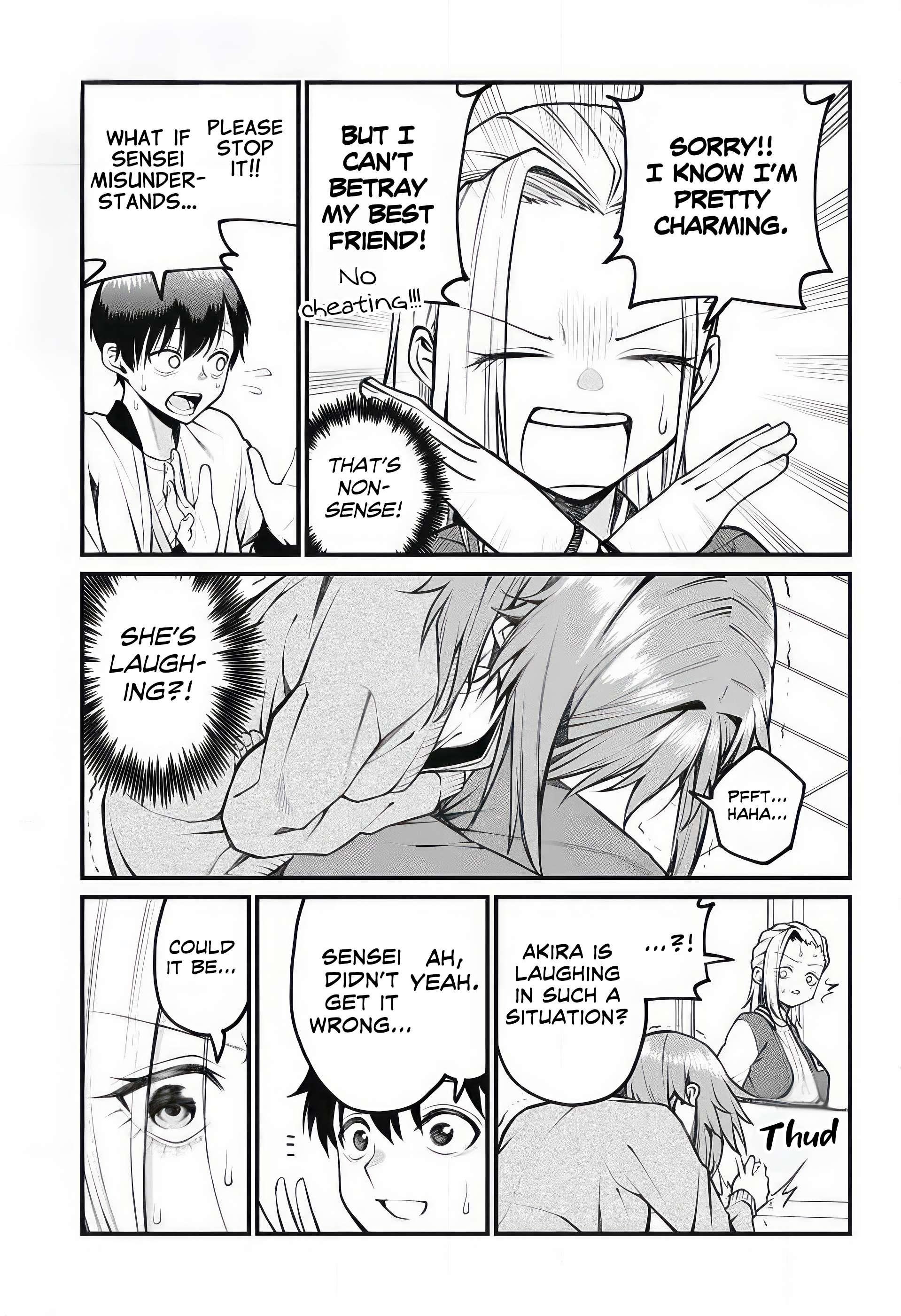 Akanabe-sensei Doesn’t Know about Embarrassment Chapter 9 - Page 5