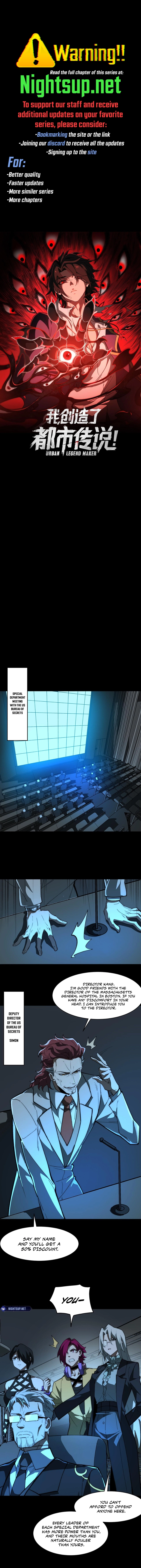 I, the Urban Legend Creator! Chapter 88 - Page 1