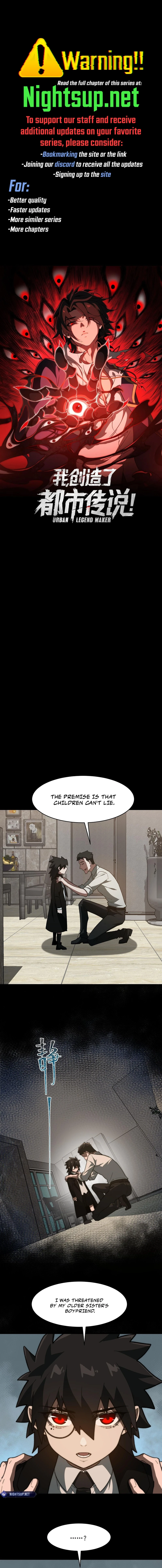 I, the Urban Legend Creator! Chapter 93 - Page 1