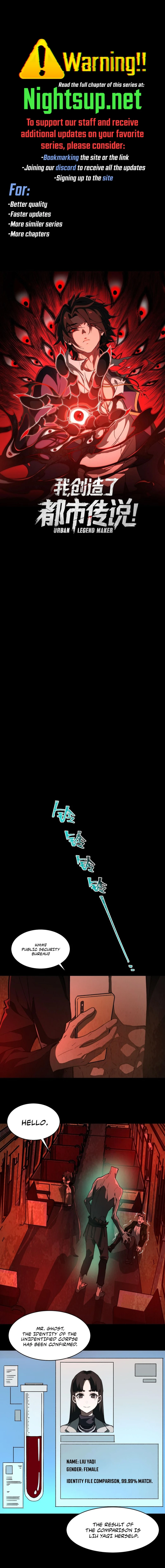 I, the Urban Legend Creator! Chapter 97 - Page 1