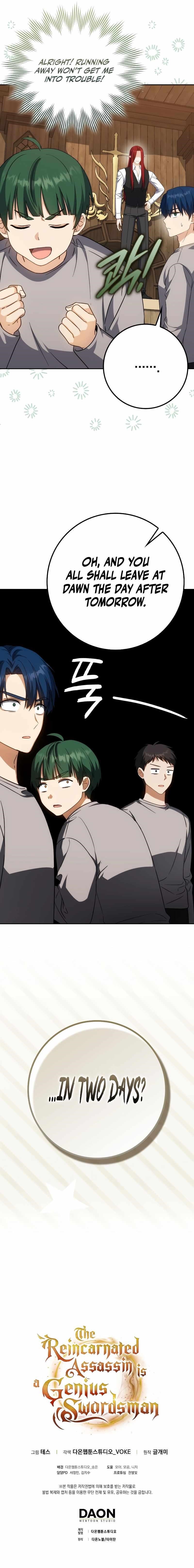 The Reincarnated Assassin is a Genius Swordsman Chapter 36 - Page 14