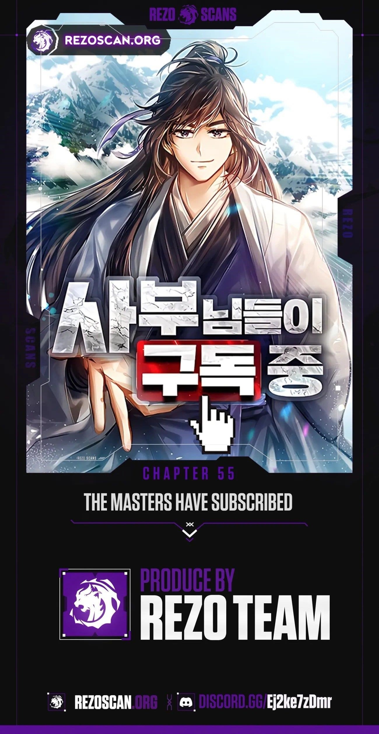 THE MASTERS ARE SUBSCRIBING TO ME Chapter 55 - Page 1