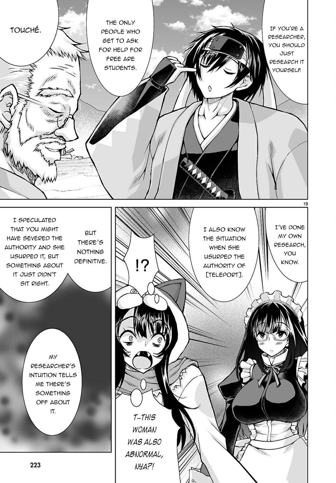 I Was Summoned to Another World, but I Got the Power to Cut Anything, so It Was Easy Mode Chapter 13 - Page 21