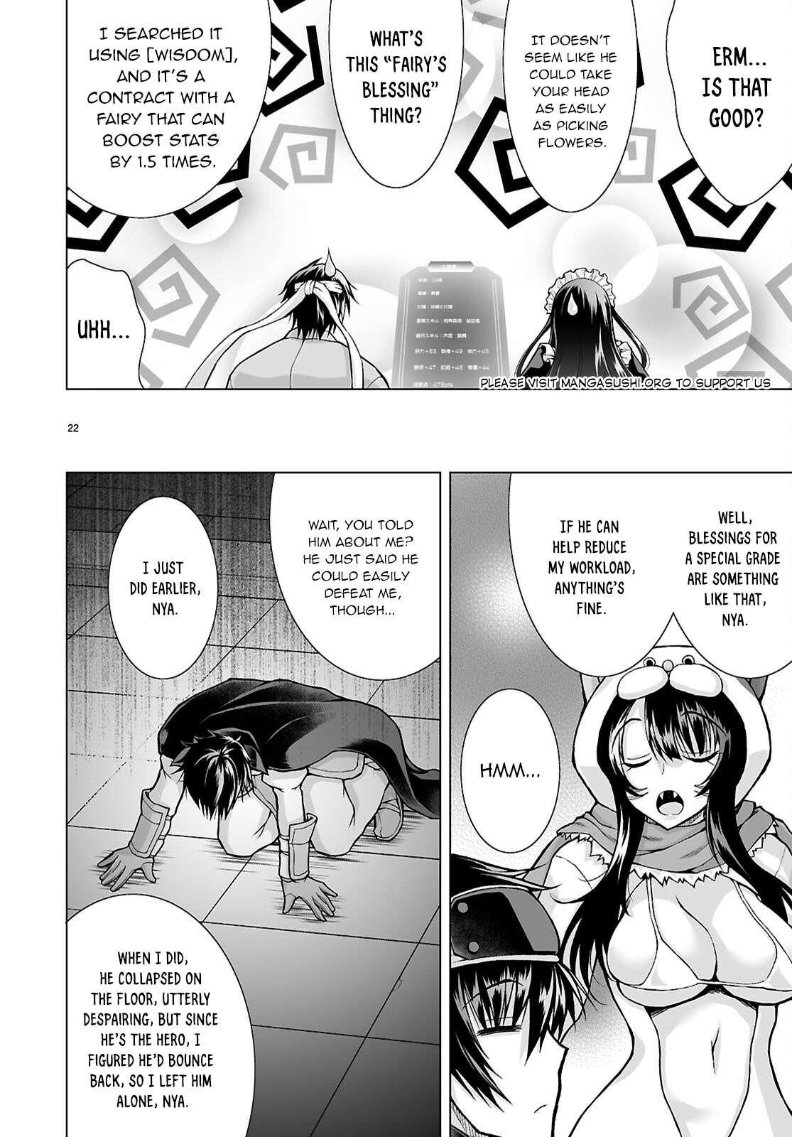 I Was Summoned to Another World, but I Got the Power to Cut Anything, so It Was Easy Mode Chapter 14 - Page 22