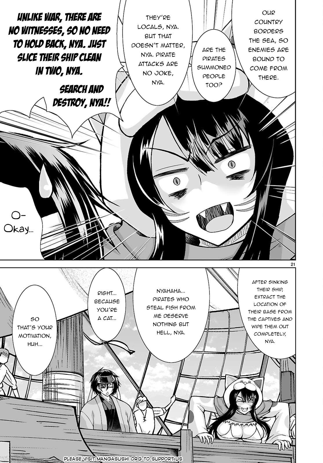 I Was Summoned to Another World, but I Got the Power to Cut Anything, so It Was Easy Mode Chapter 17 - Page 21