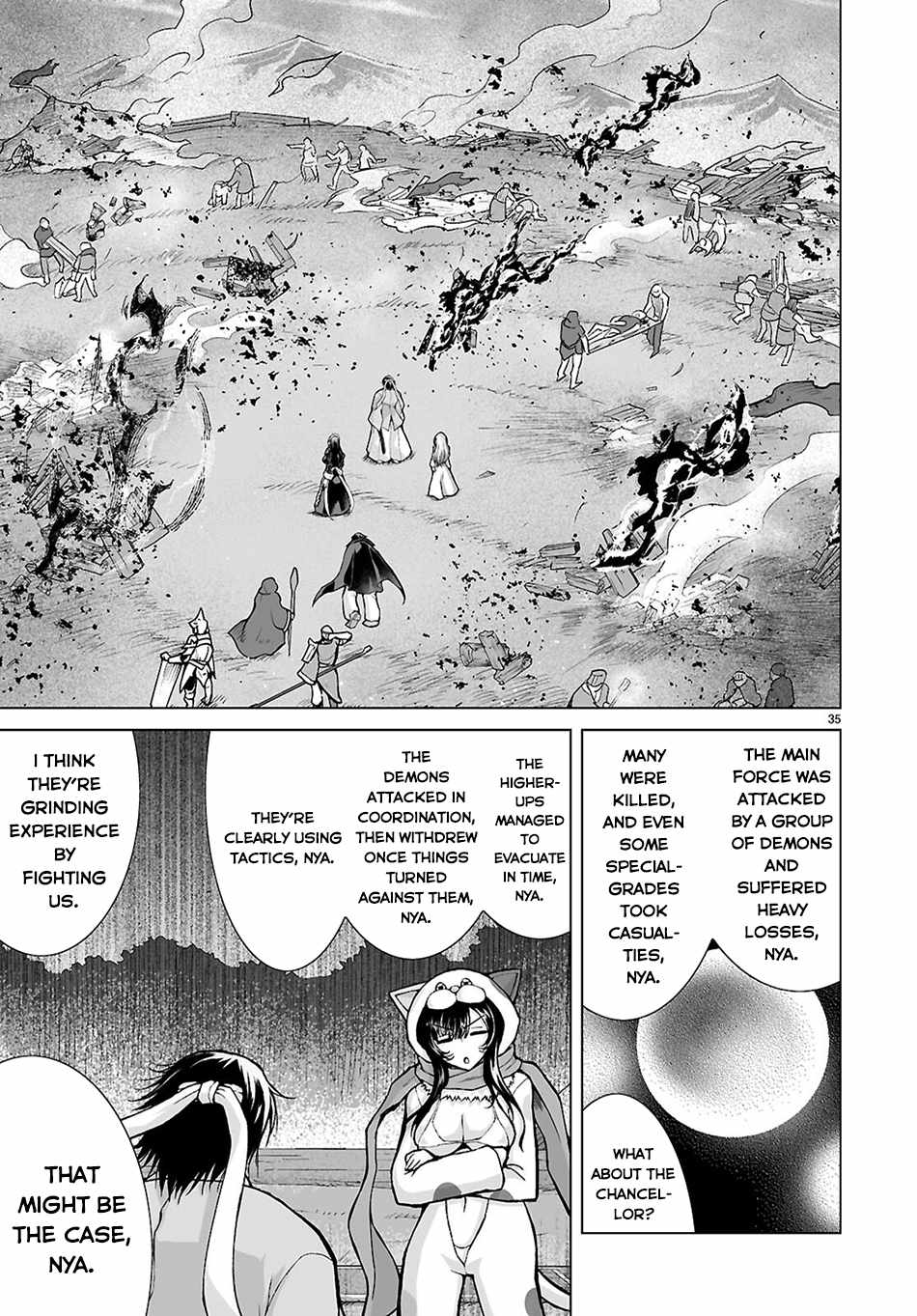 I Was Summoned to Another World, but I Got the Power to Cut Anything, so It Was Easy Mode Chapter 18 - Page 35