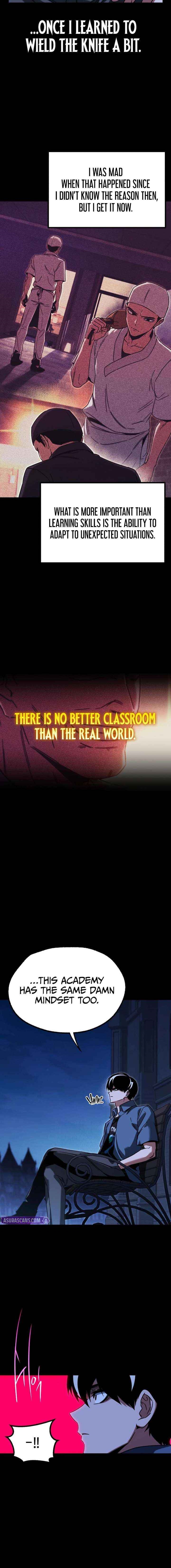 I Took over The Academy With a Single Sashimi Knife Chapter 62 - Page 6