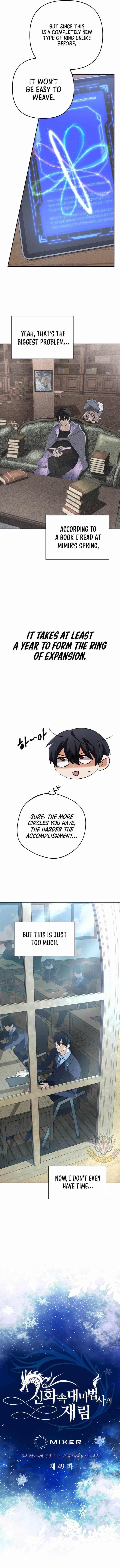 The Return of the Mythical Archmage Chapter 49 - Page 4