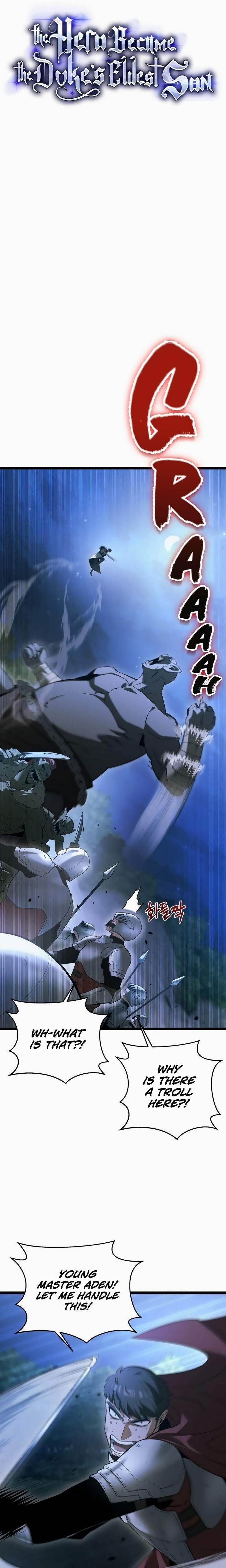 The Hero Becomes Duke’s Eldest Son Chapter 7 - Page 1