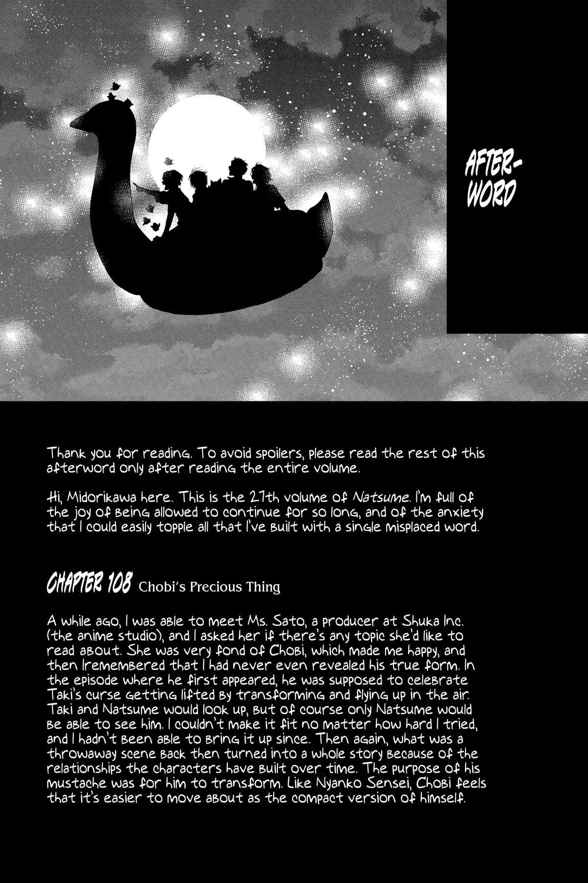 Natsume’s Book of Friends Chapter 111 - Page 38