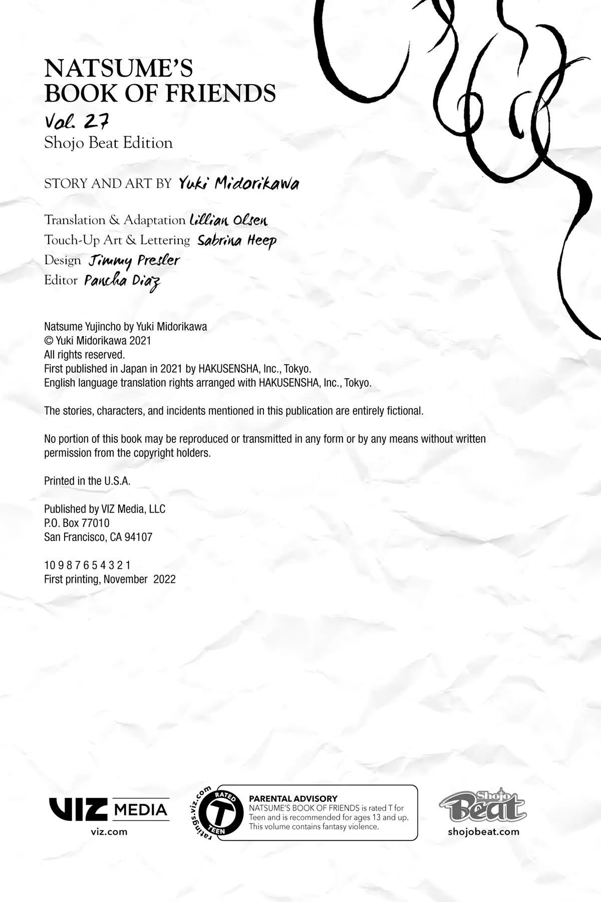 Natsume’s Book of Friends Chapter 111 - Page 41