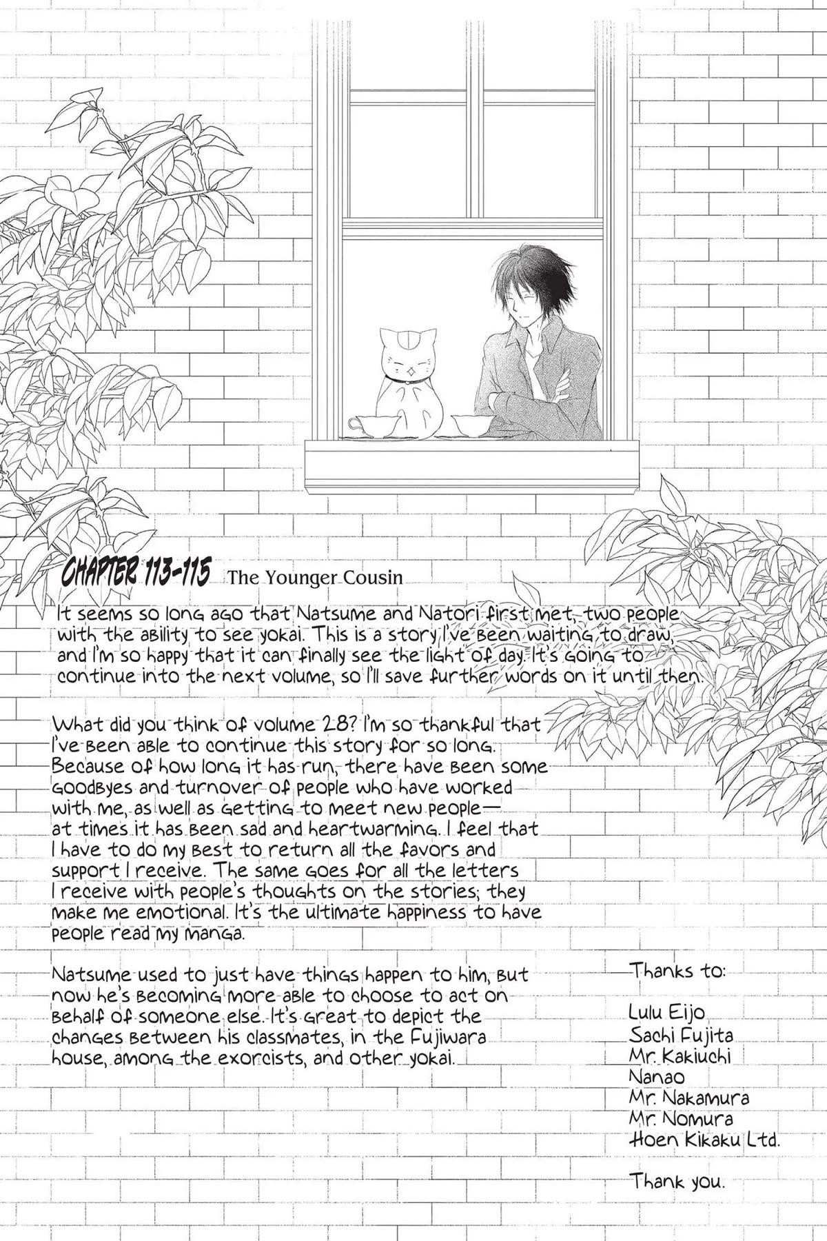 Natsume’s Book of Friends Chapter 115 - Page 44