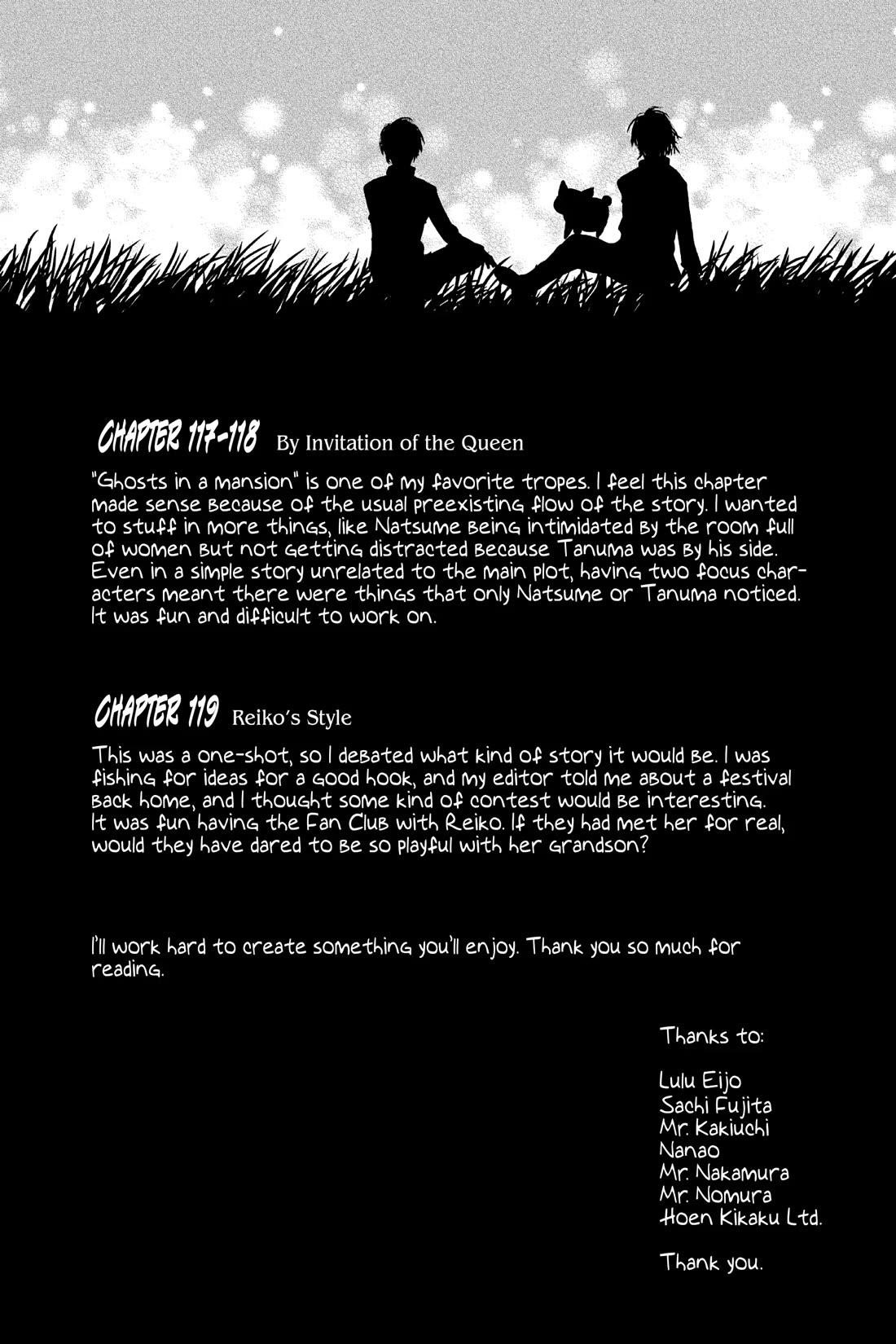 Natsume’s Book of Friends Chapter 119 - Page 42