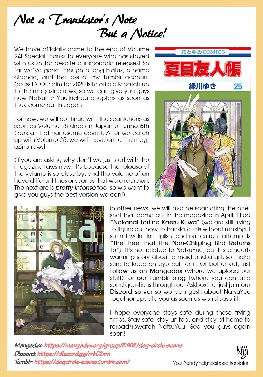 Natsume’s Book of Friends Chapter 99 - Page 36