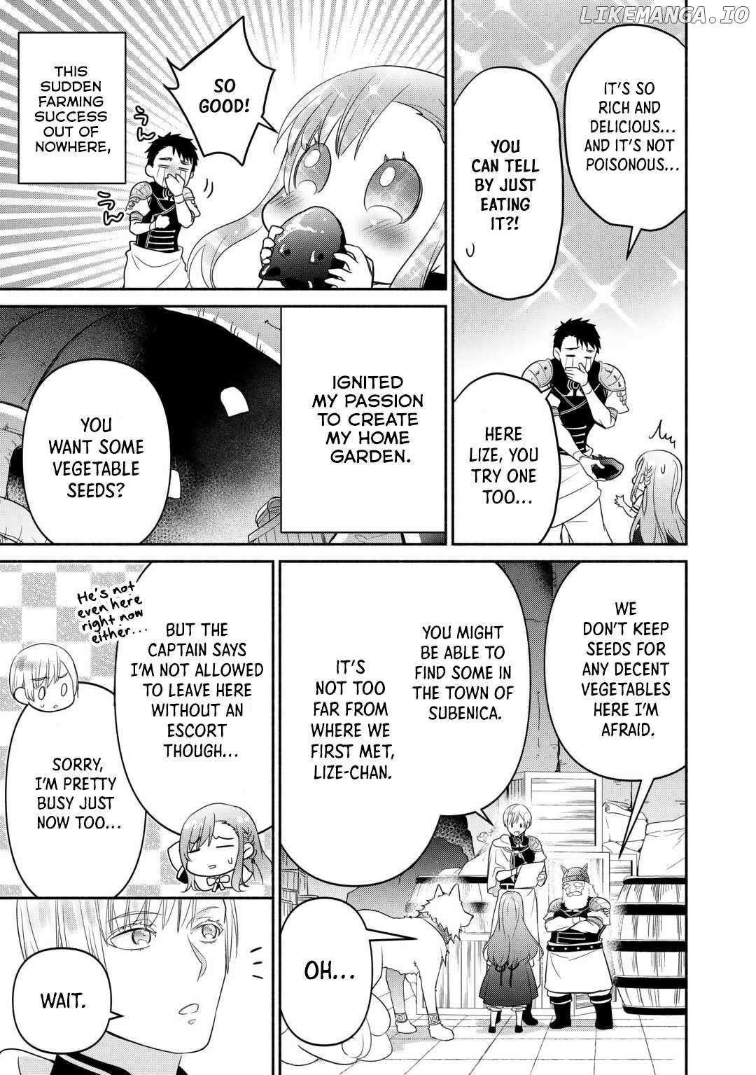 Reincarnated Girl; Living With a Beast, a Prince, and The Strongest Mercenary Group Chapter 15 - Page 22