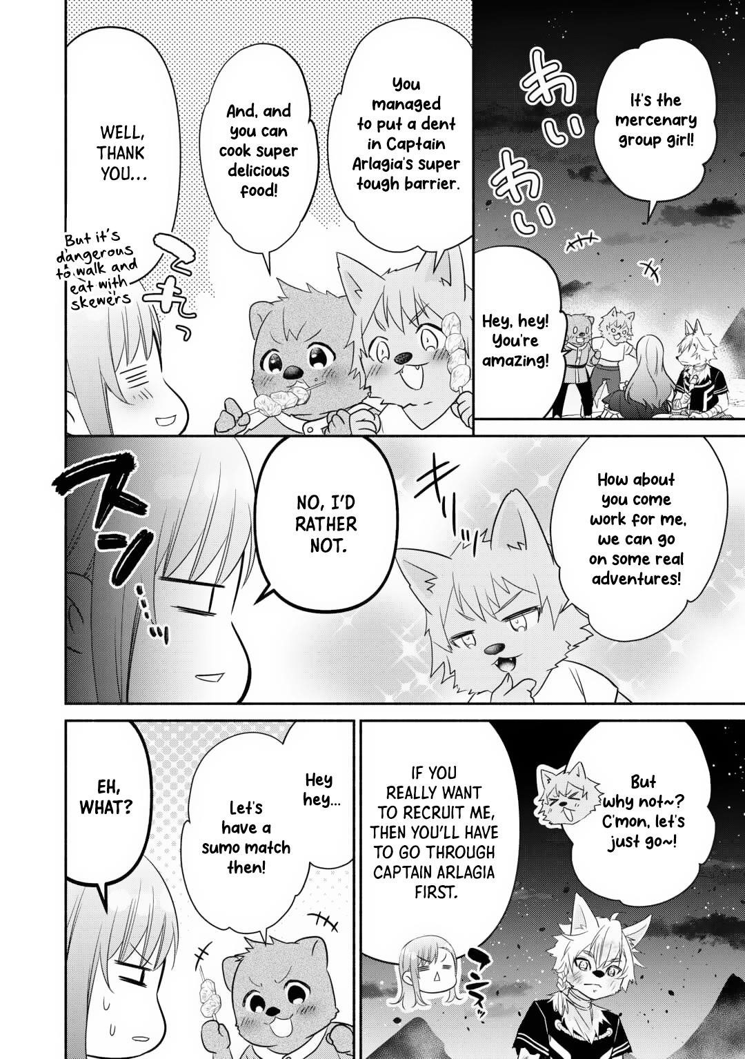 Reincarnated Girl; Living With a Beast, a Prince, and The Strongest Mercenary Group Chapter 19 - Page 8