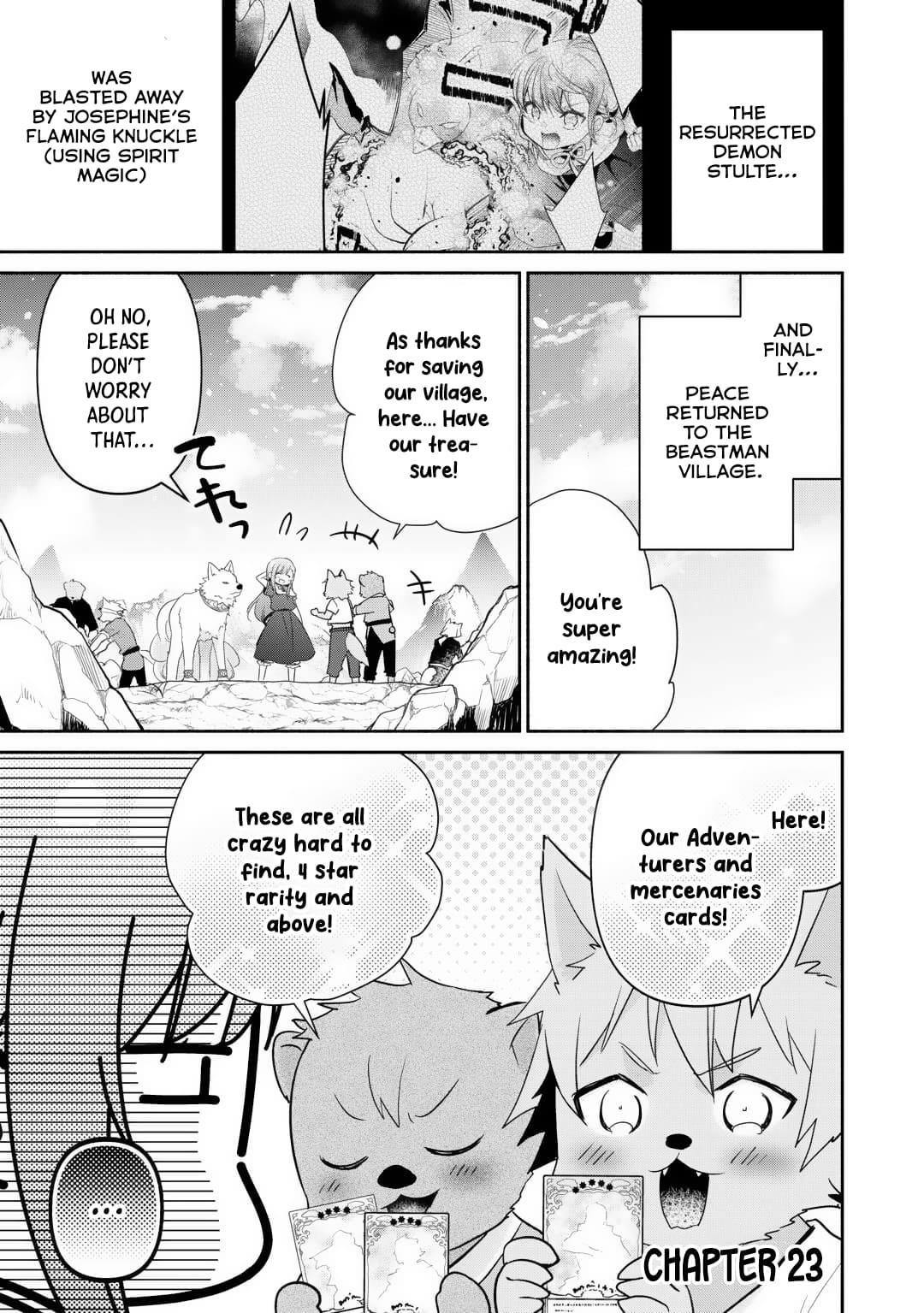 Reincarnated Girl; Living With a Beast, a Prince, and The Strongest Mercenary Group Chapter 23 - Page 2