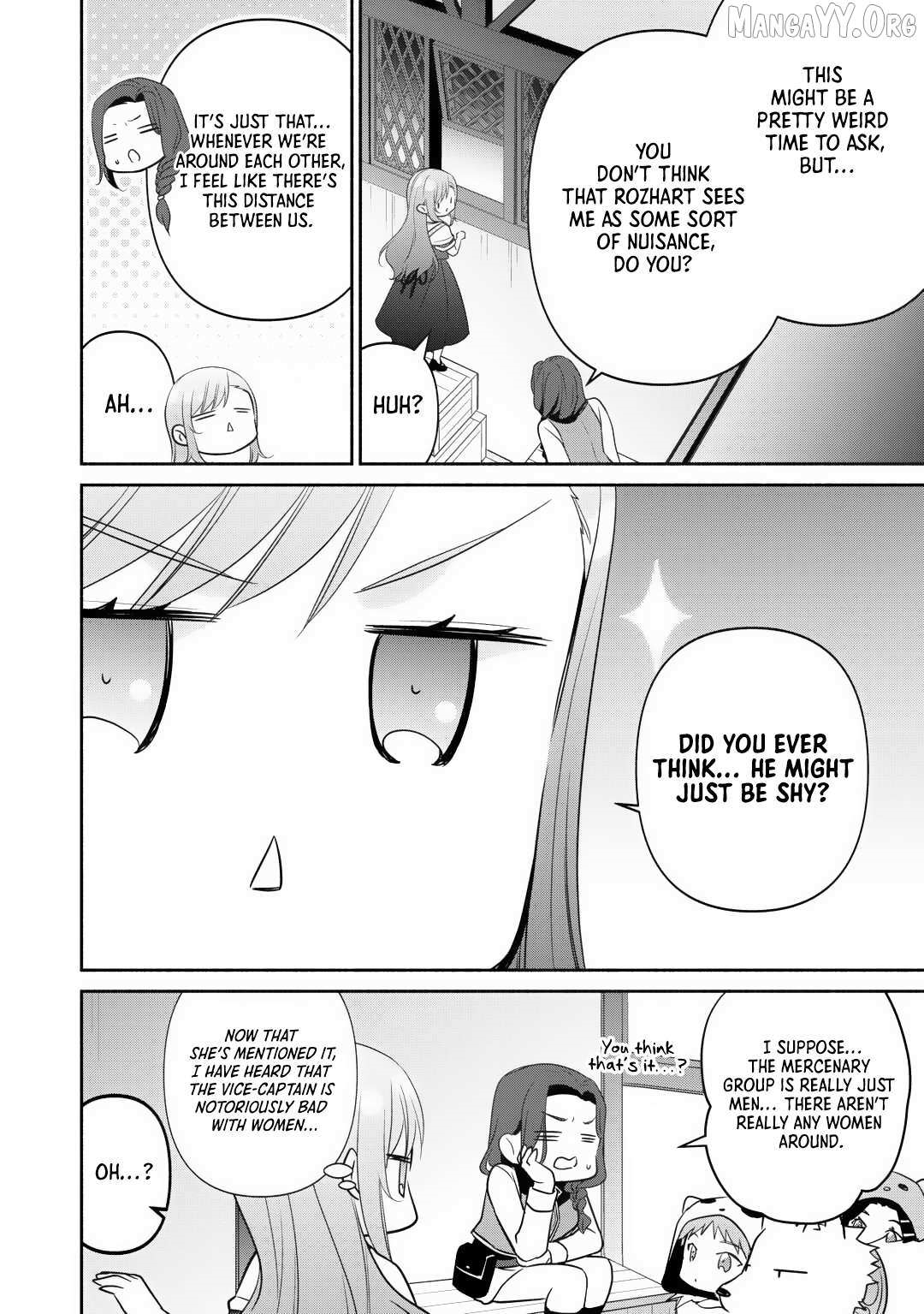 Reincarnated Girl; Living With a Beast, a Prince, and The Strongest Mercenary Group Chapter 29 - Page 8