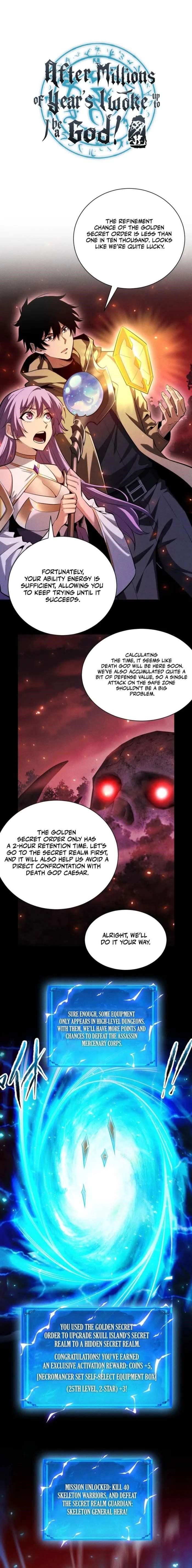 Idle Player Returns as a God Chapter 29 - Page 1