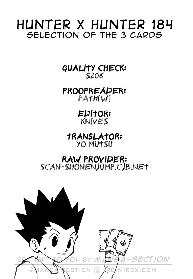 Hunter x Hunter Chapter 184 - Page 16